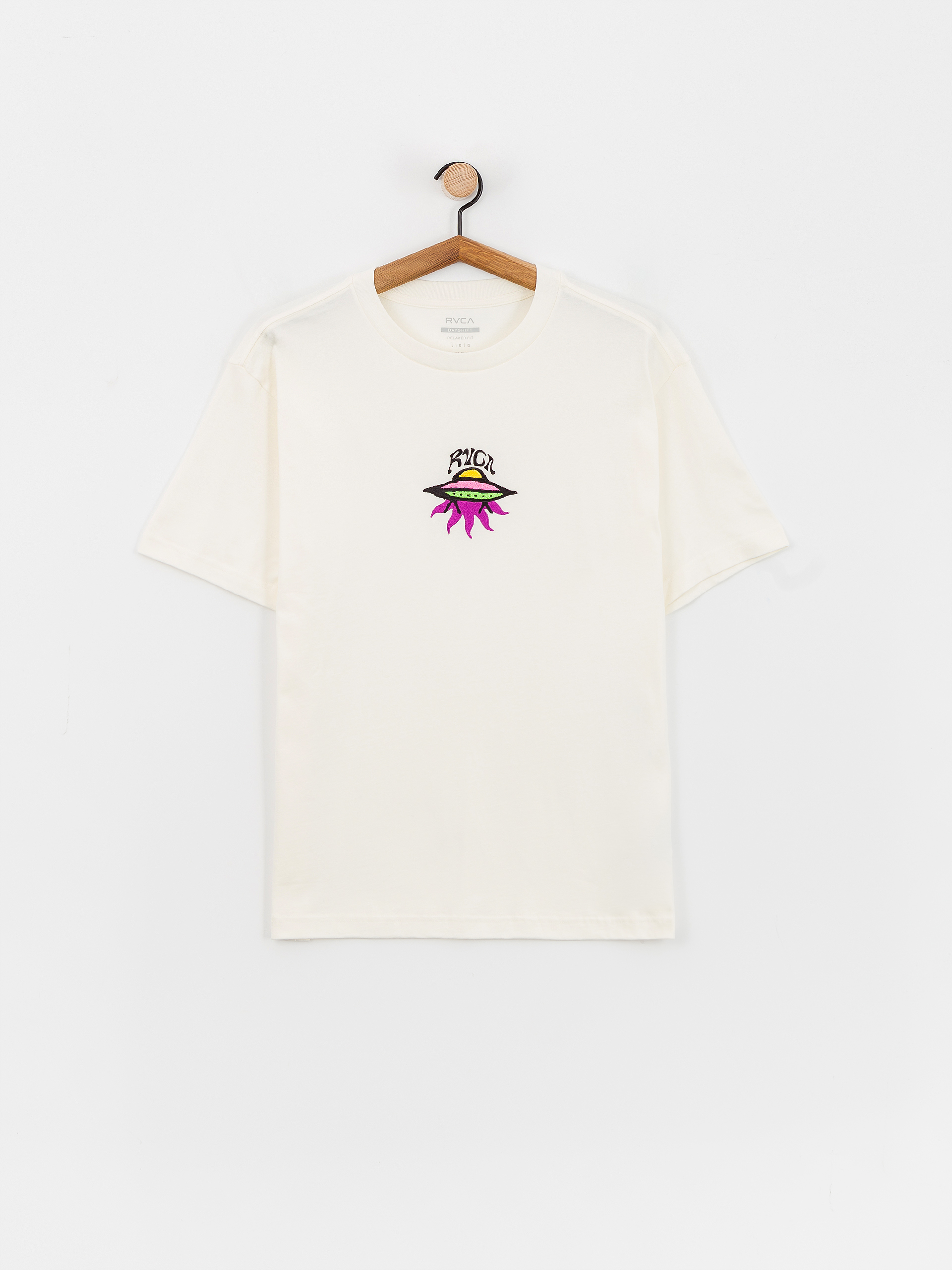 Тениска RVCA Ufo (antique white)