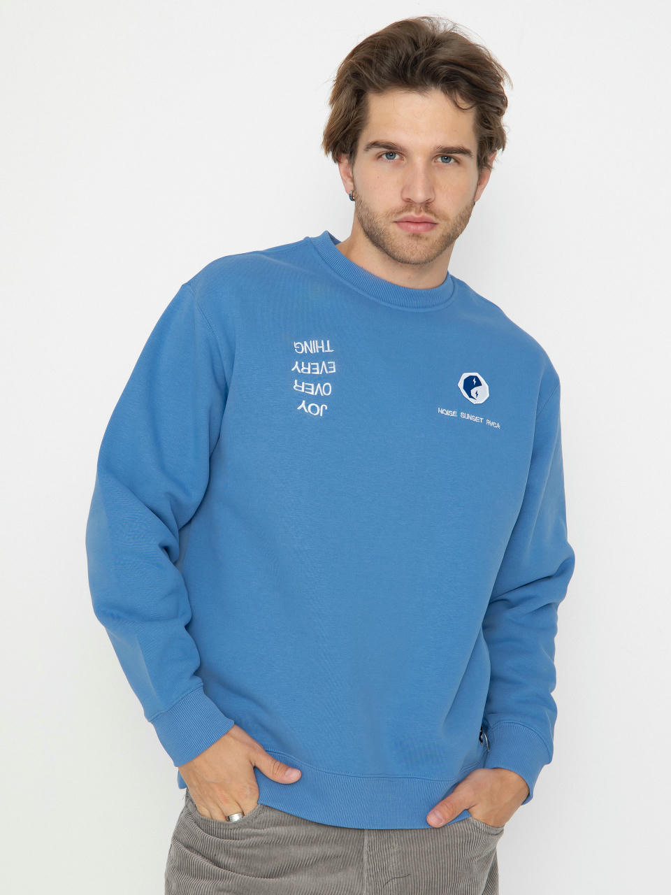 Суитшърт RVCA Joy Crew (blue)