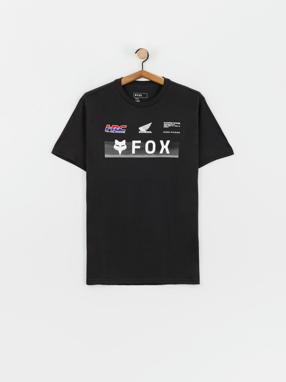 Тениска Fox X Honda (black)