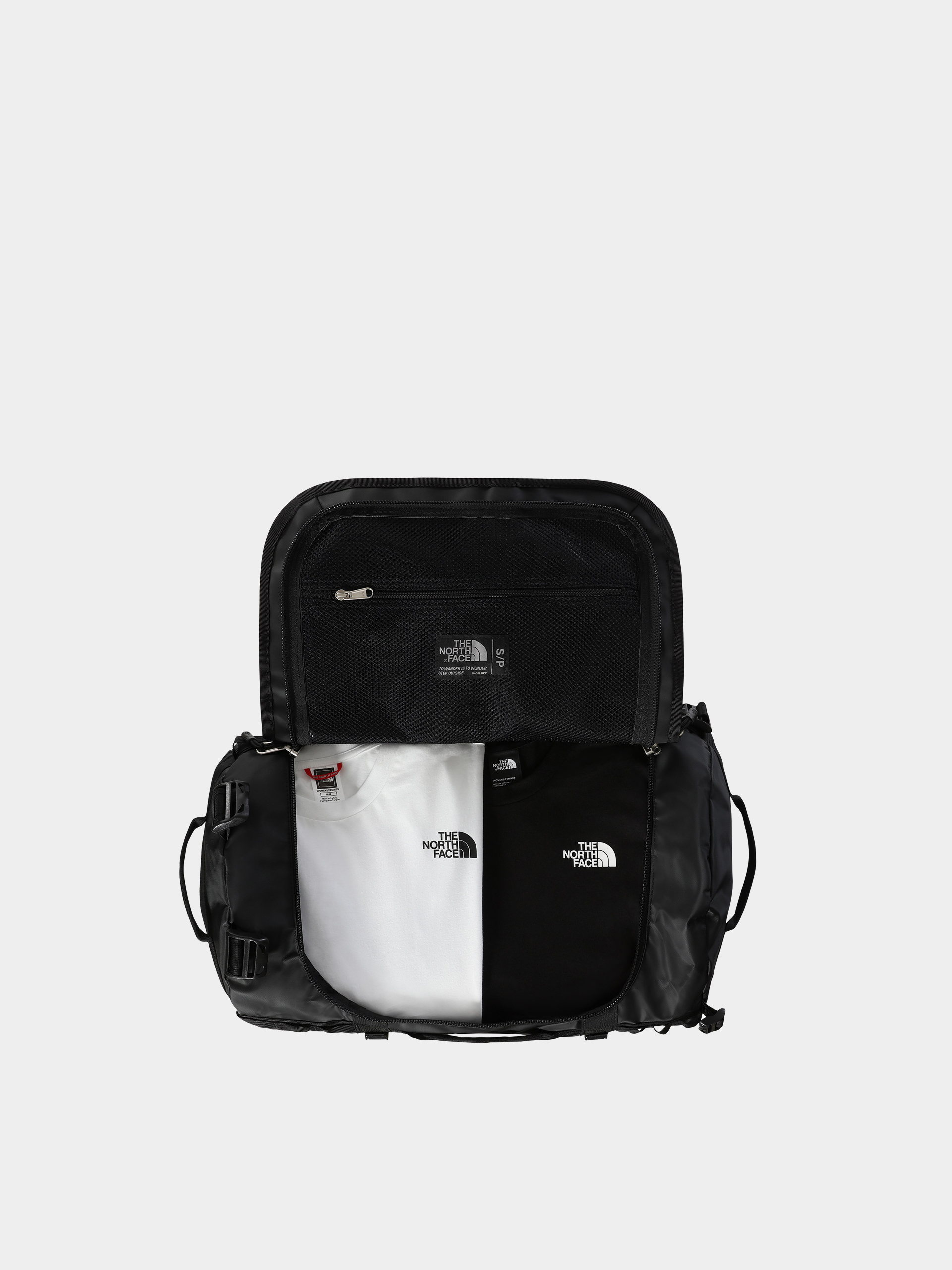 Чанта The North Face Base Camp Duffel S (tnf black tnf white npf)