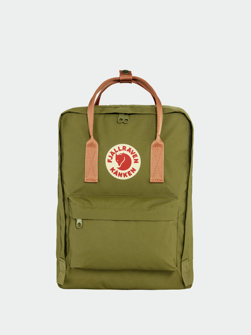 Раница Fjallraven Kanken (foliage green-peach sand)