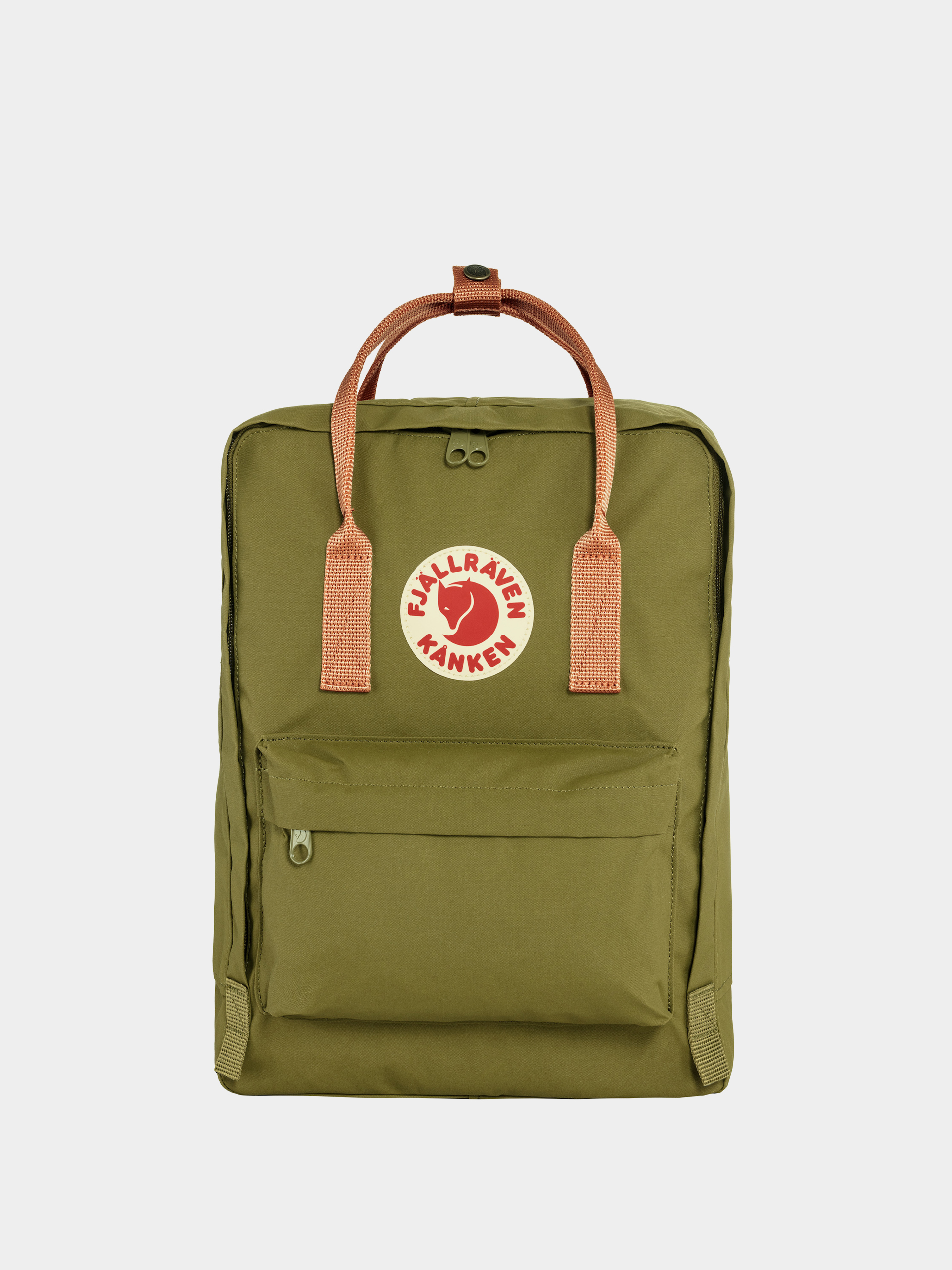 Раница Fjallraven Kanken (foliage green-peach sand)