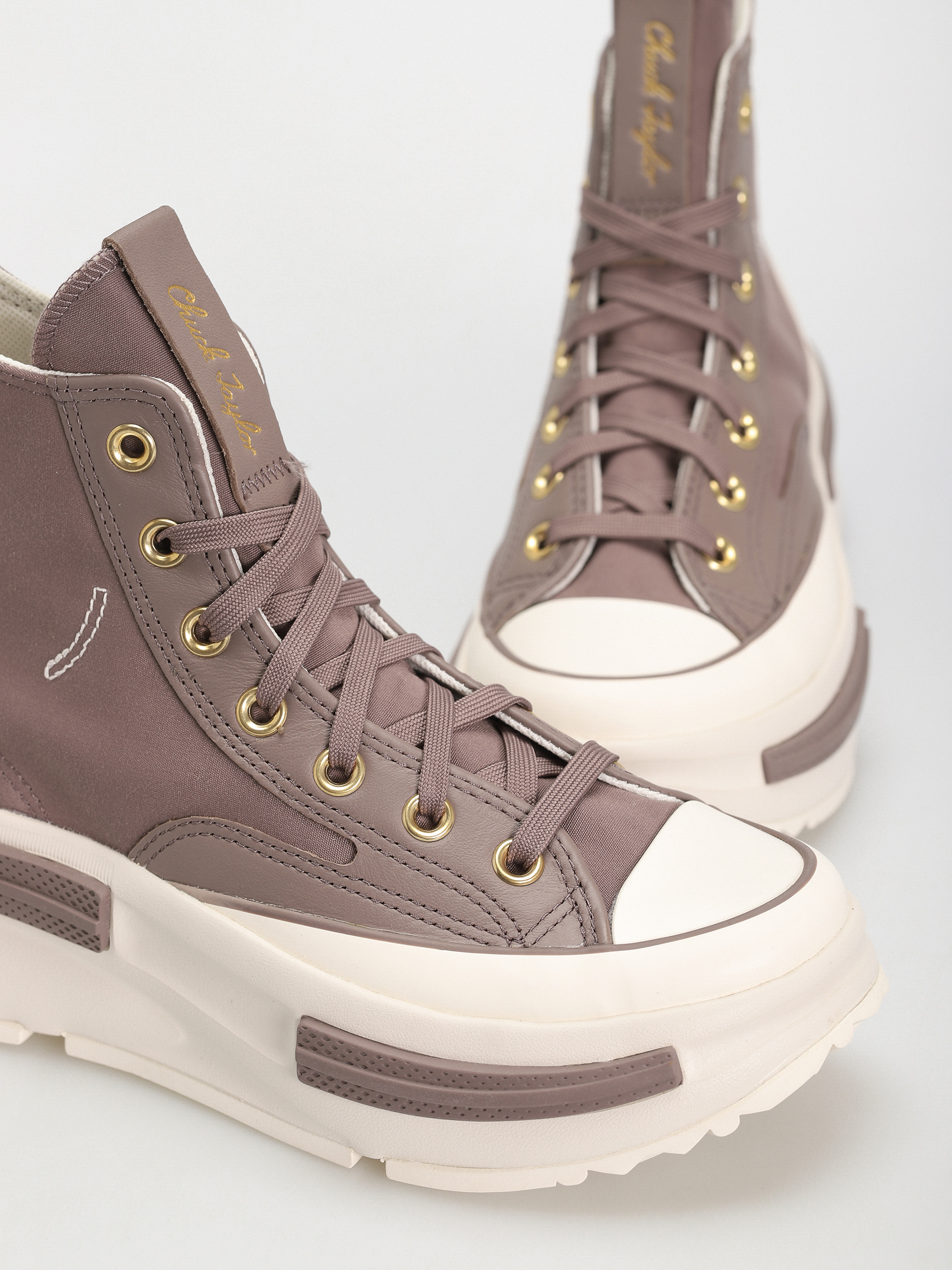 Обувки Converse Run Star Legacy CX Hi (pure pumice/egret/gold)