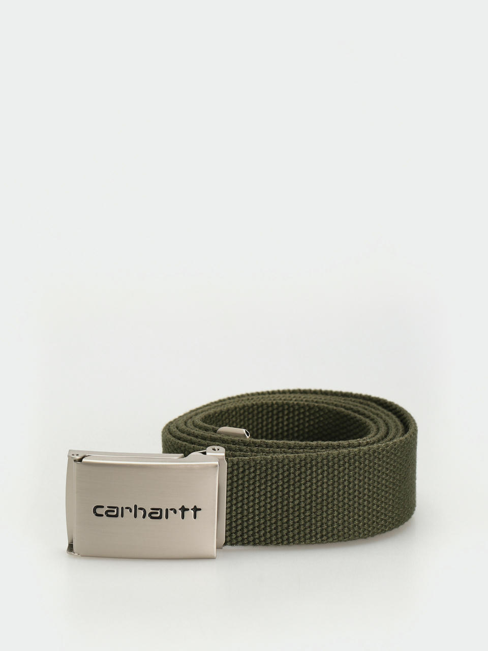 Колан Carhartt WIP Clip Belt Chrome (office green)