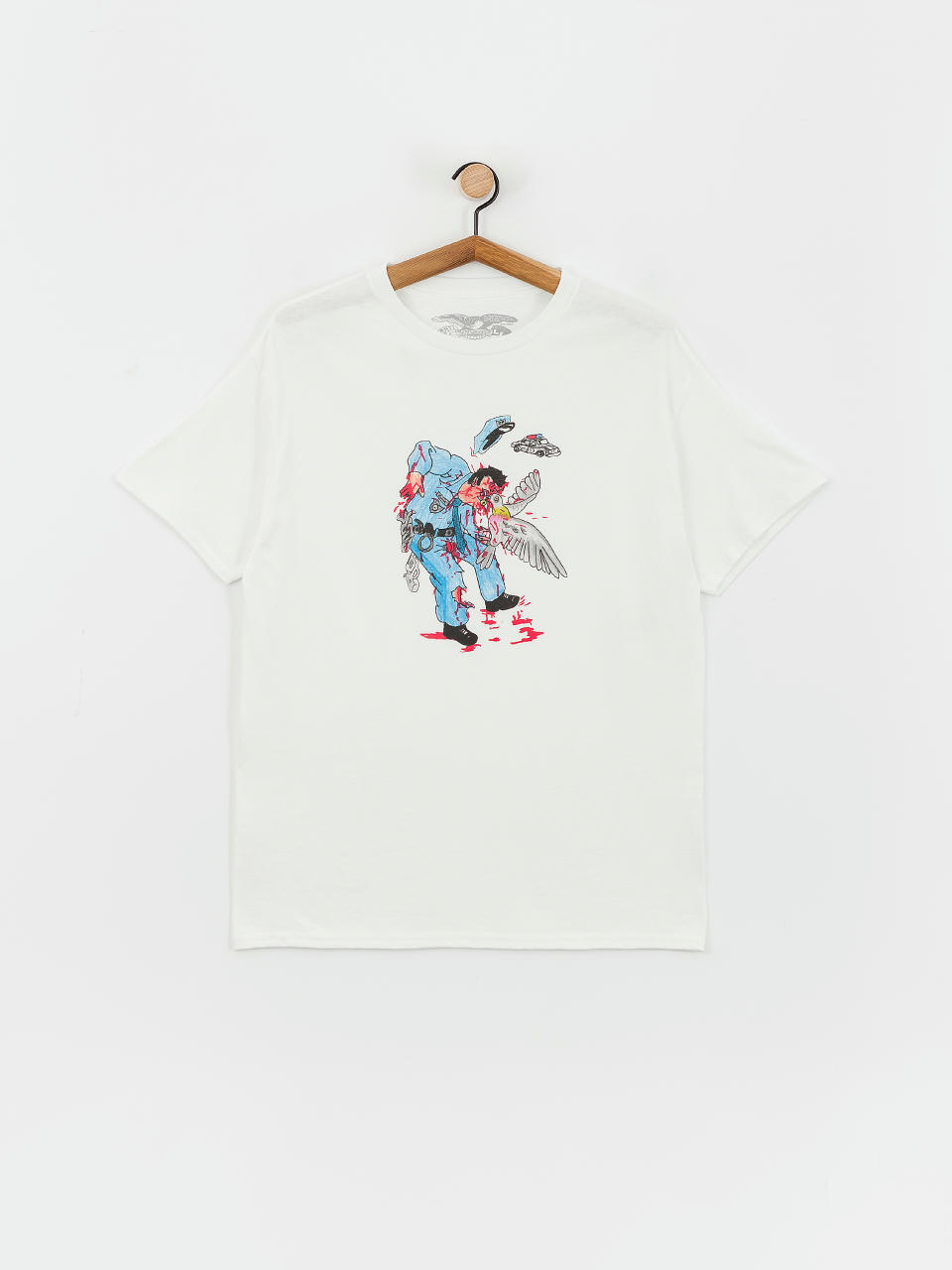 Тениска Antihero Pigeon Attack (white/multi)