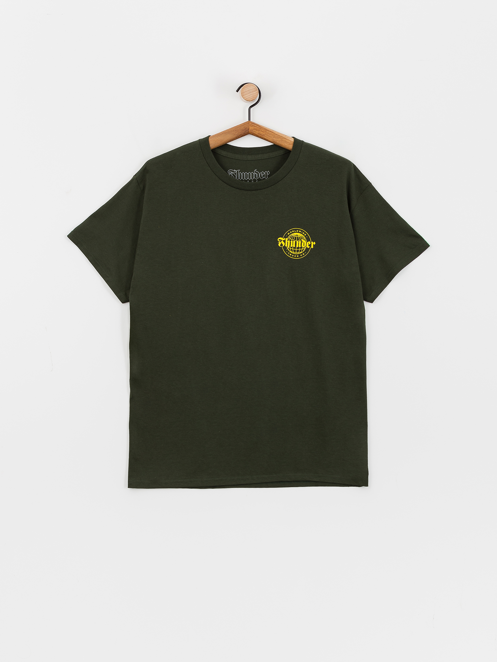 Тениска Thunder Worldwide Dbl (forest green/gold)
