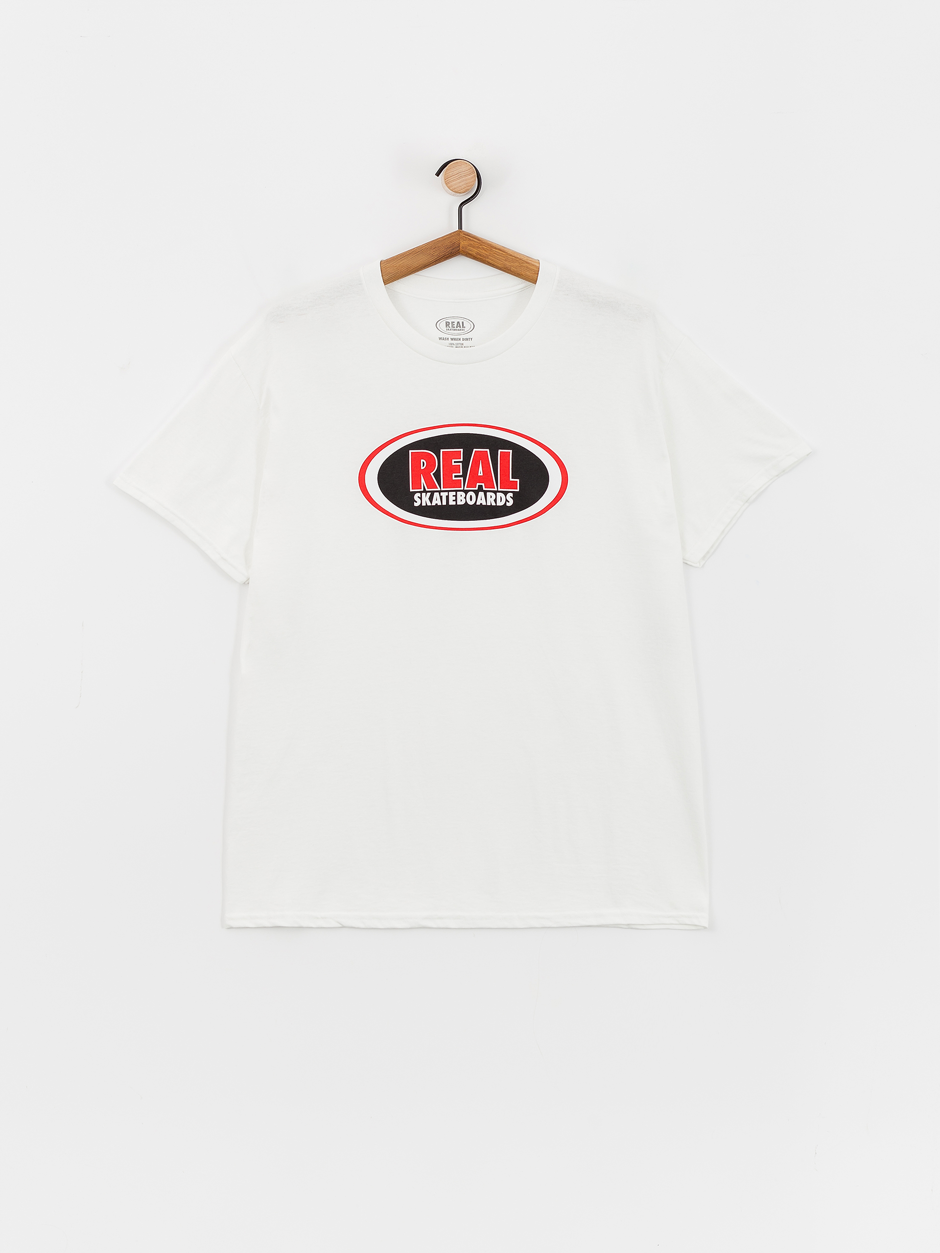 u0422u0435u043du0438u0441u043au0430 Real Oval (white/red/black)