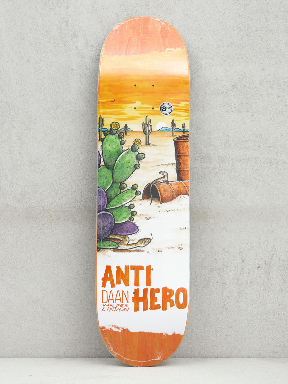 Дъска Antihero Daan Desertscape (orange)