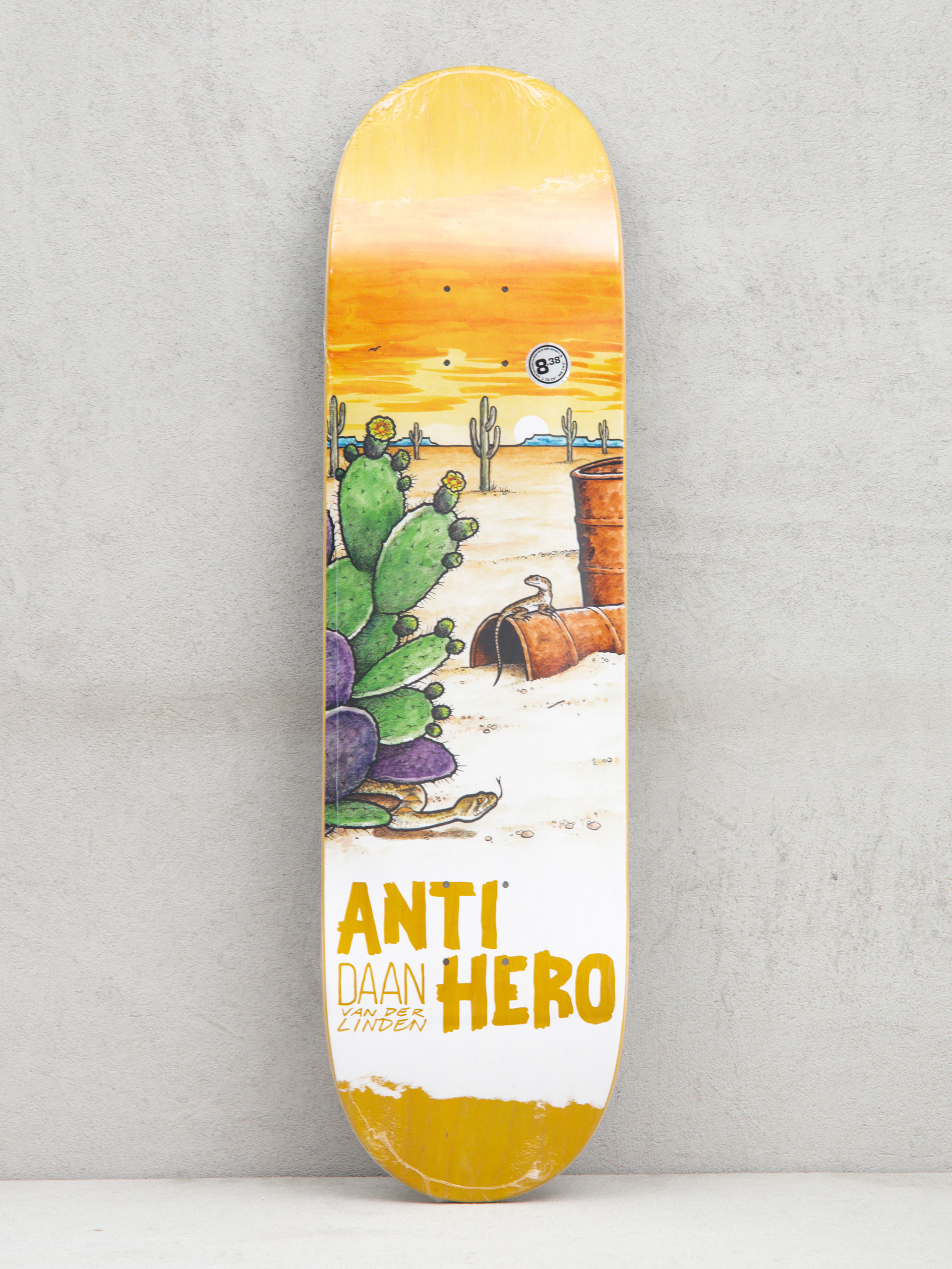 Дъска Antihero Daan Desertscape (yellow)