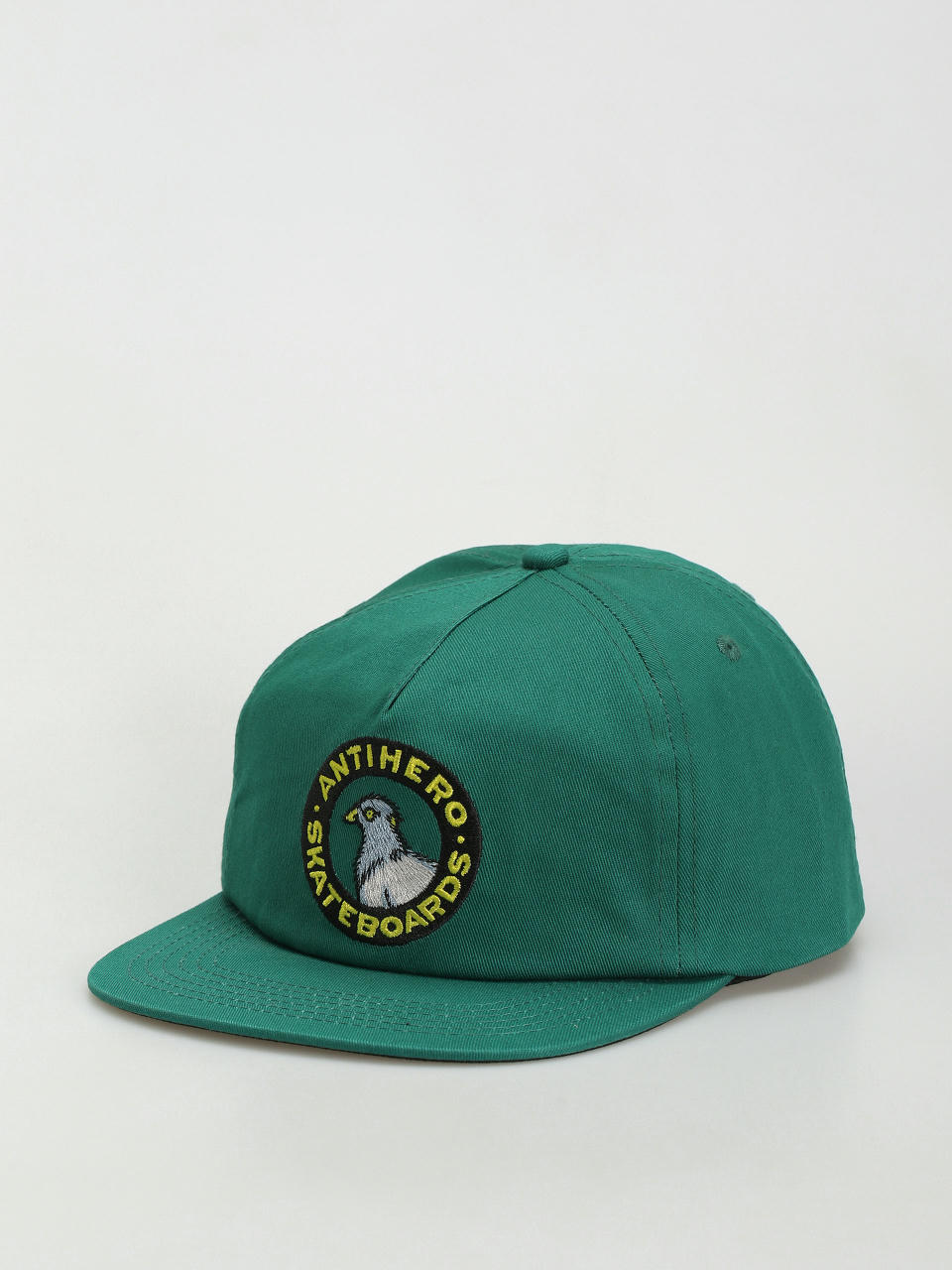 Шапка с козирка Antihero Basic Pigeon Round Snap (dark green)