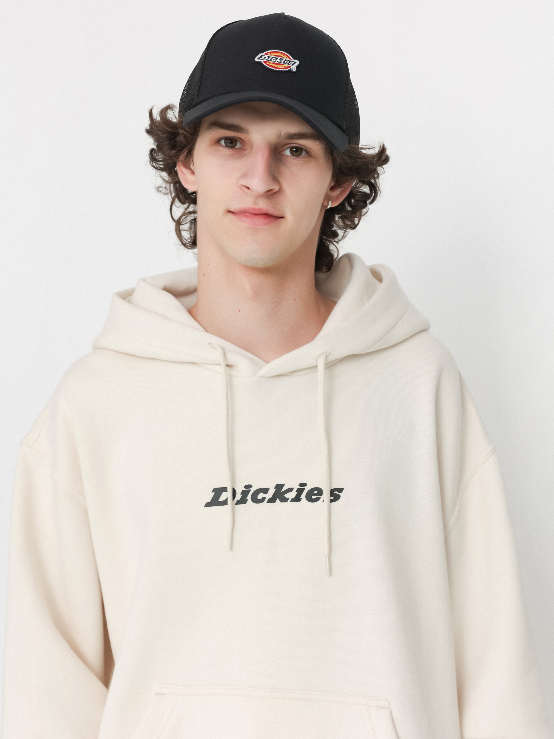 Суитшърт с качулка Dickies Enterprise HD (whitecap gray)
