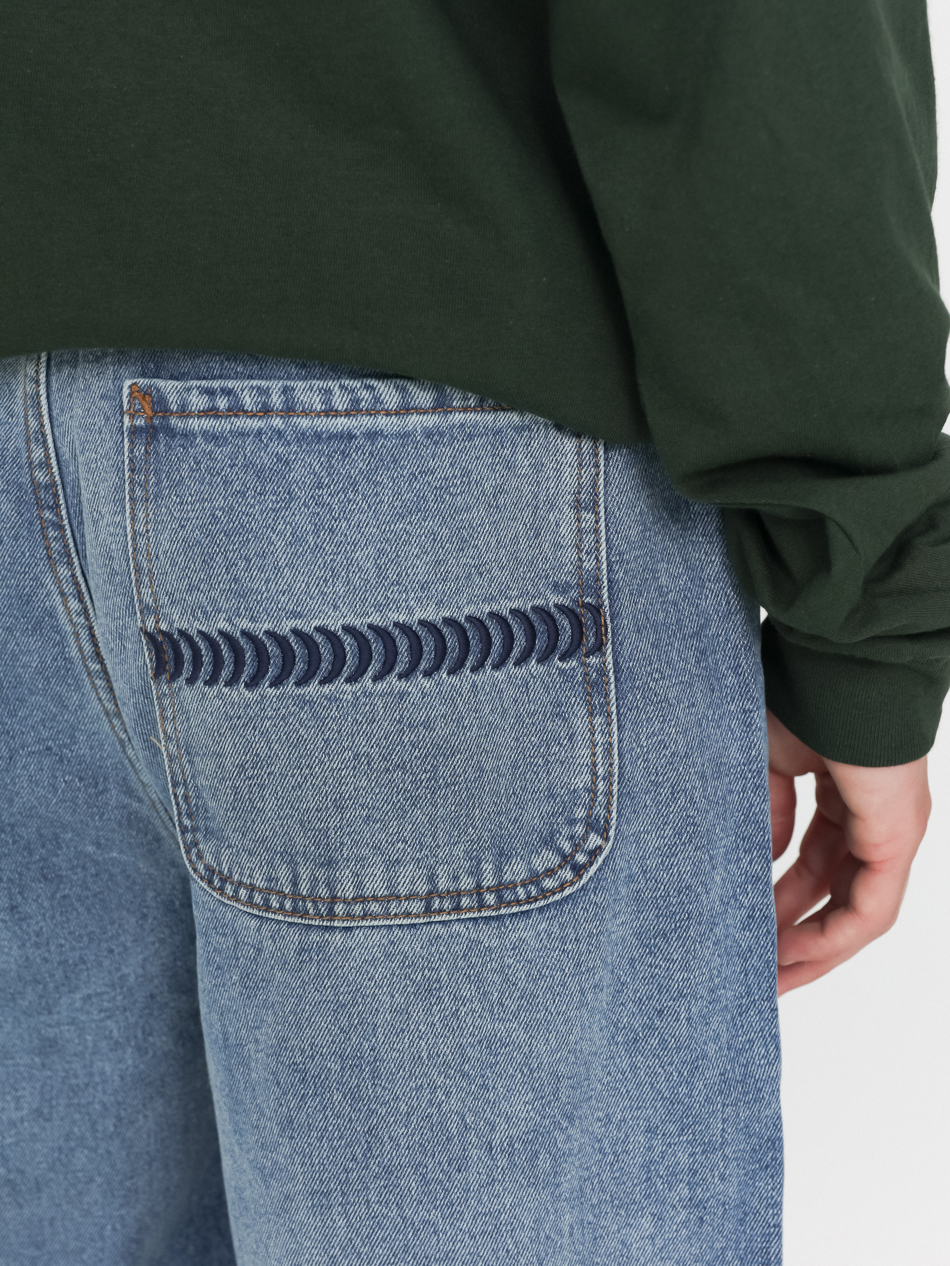 Панталони Spitfire Big Head Denim (medium stone wash)