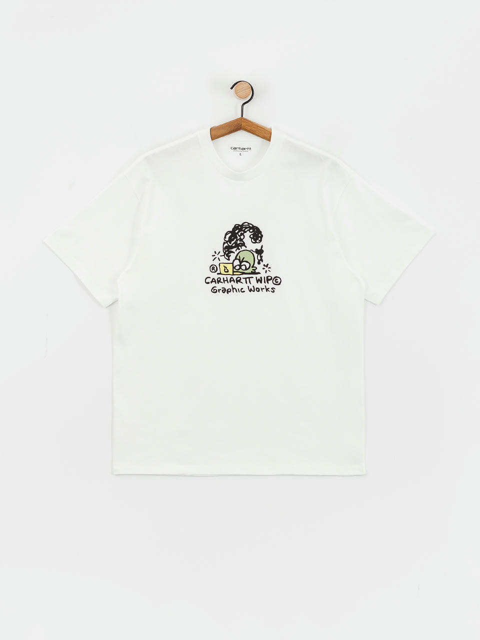 Тениска Carhartt WIP Graphic Works (white)