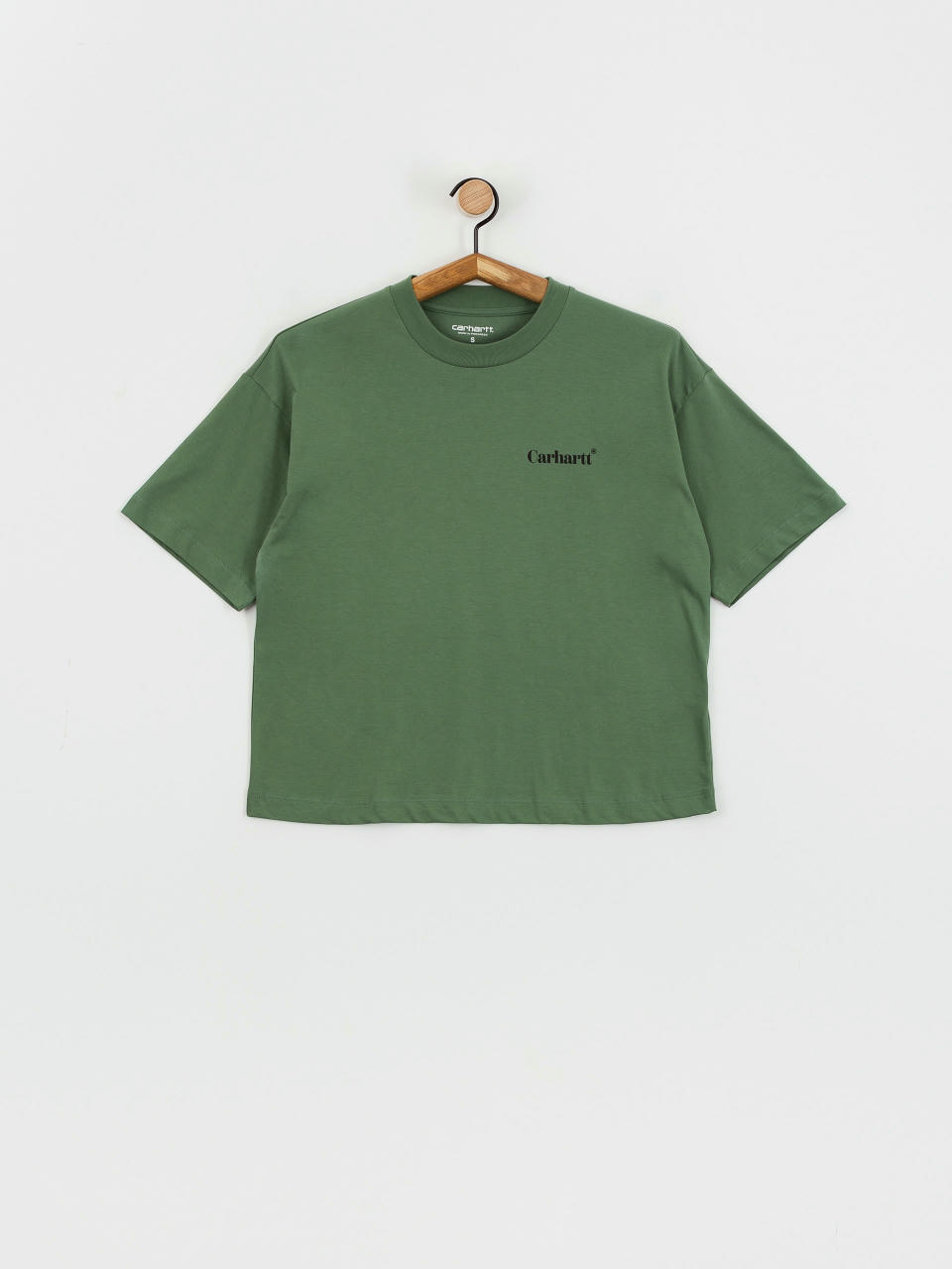 Тениска Carhartt WIP Fold Leo Wmn (duck green)