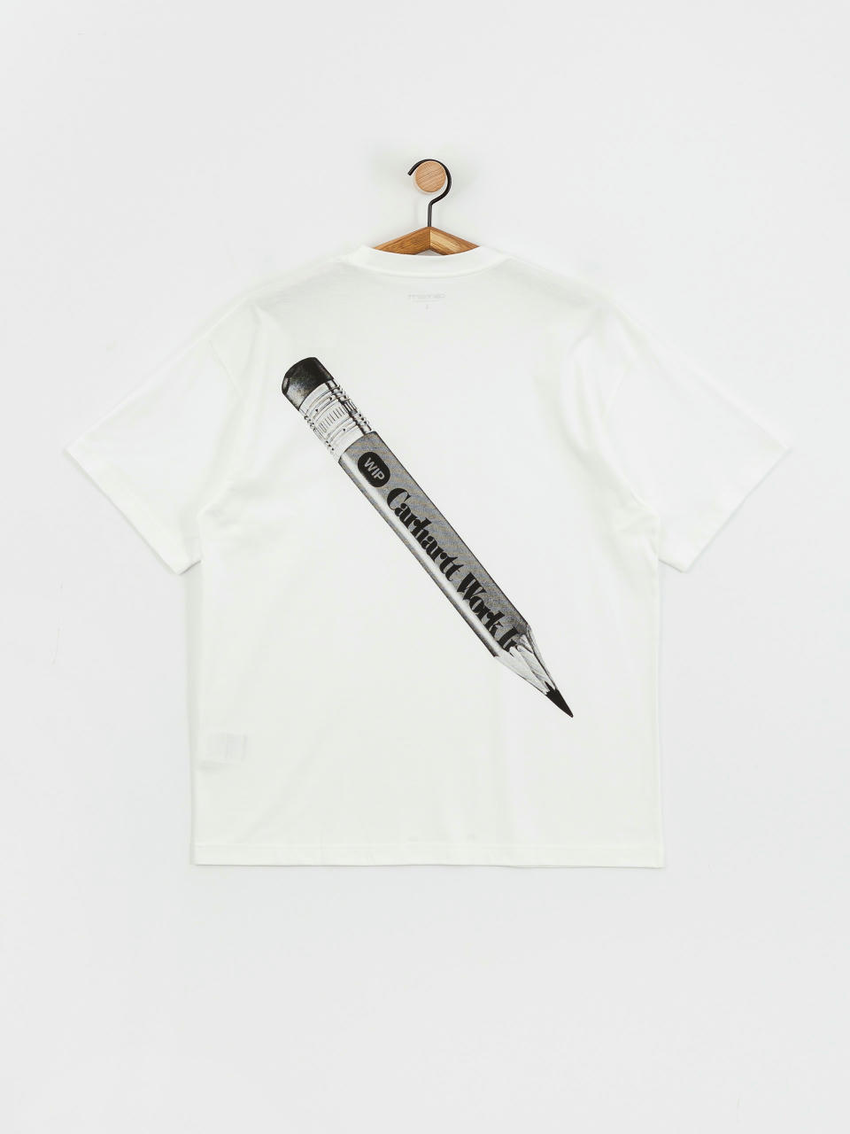 Тениска Carhartt WIP WIP Pencil (white/black)