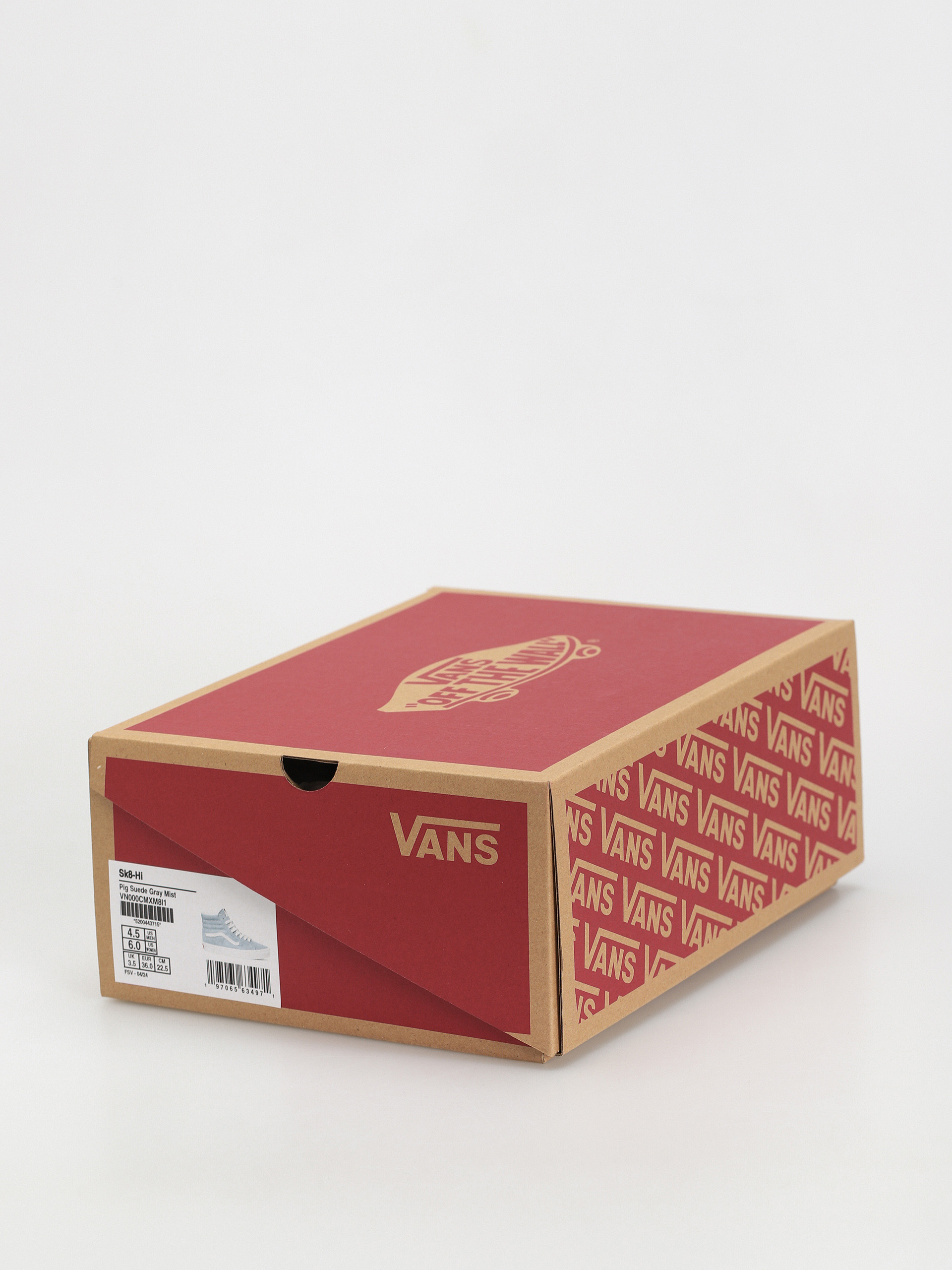 Обувки Vans Sk8 Hi (pig suede gray mist)