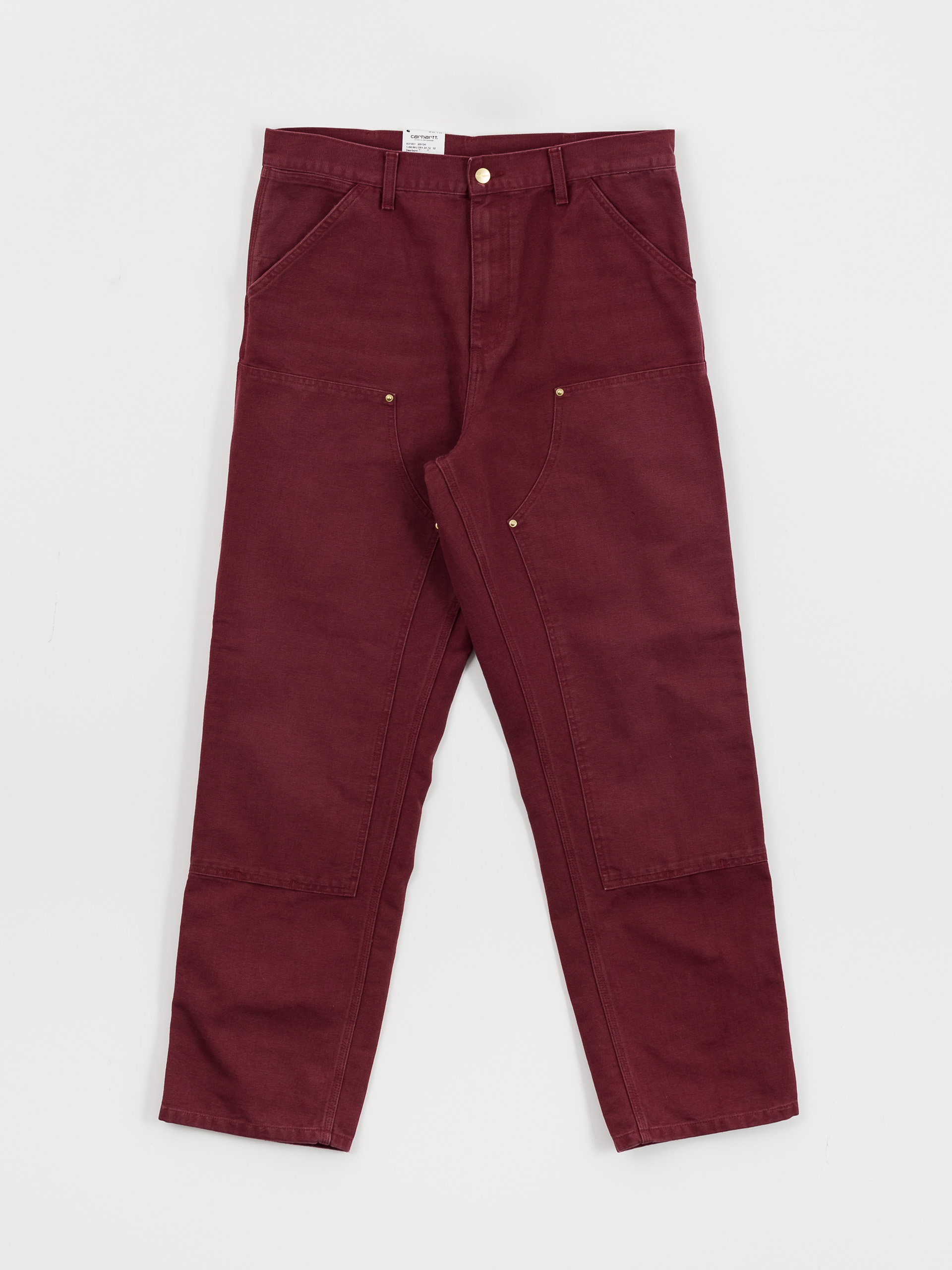 Панталони Carhartt WIP Double Knee (malbec)