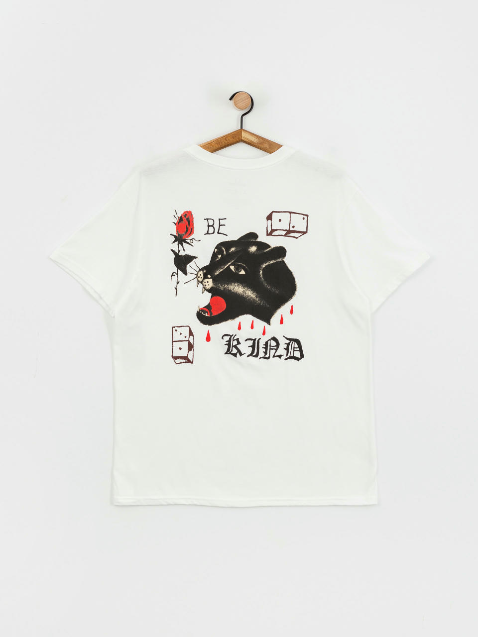 Тениска Brixton Be Kind Stt (white)