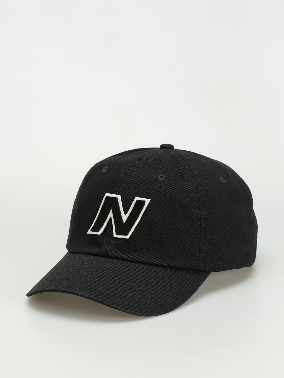 Шапка с козирка New Balance 6 Panel Block N Snapback (black)