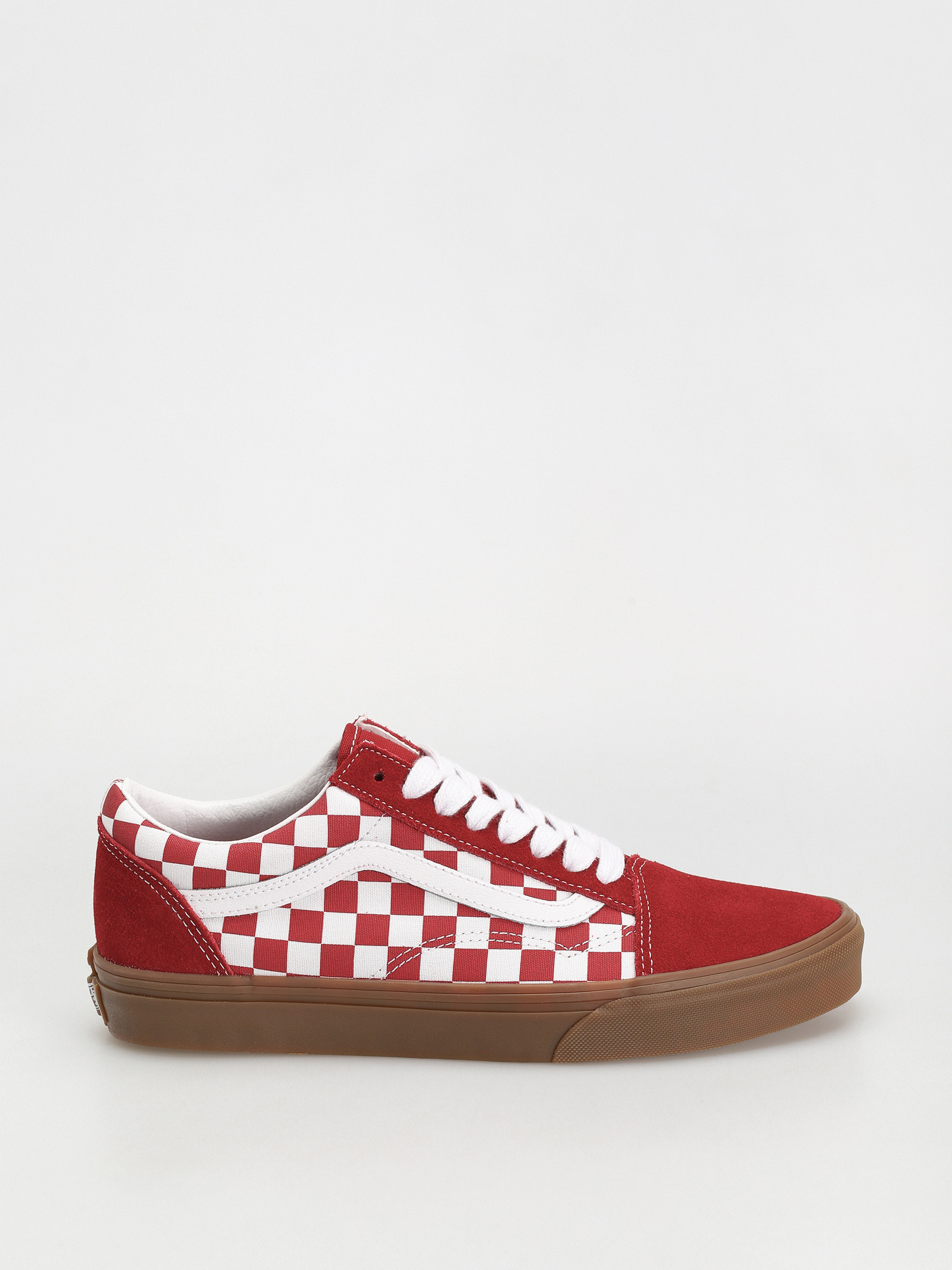 Обувки Vans Old Skool (fat lace checker red)