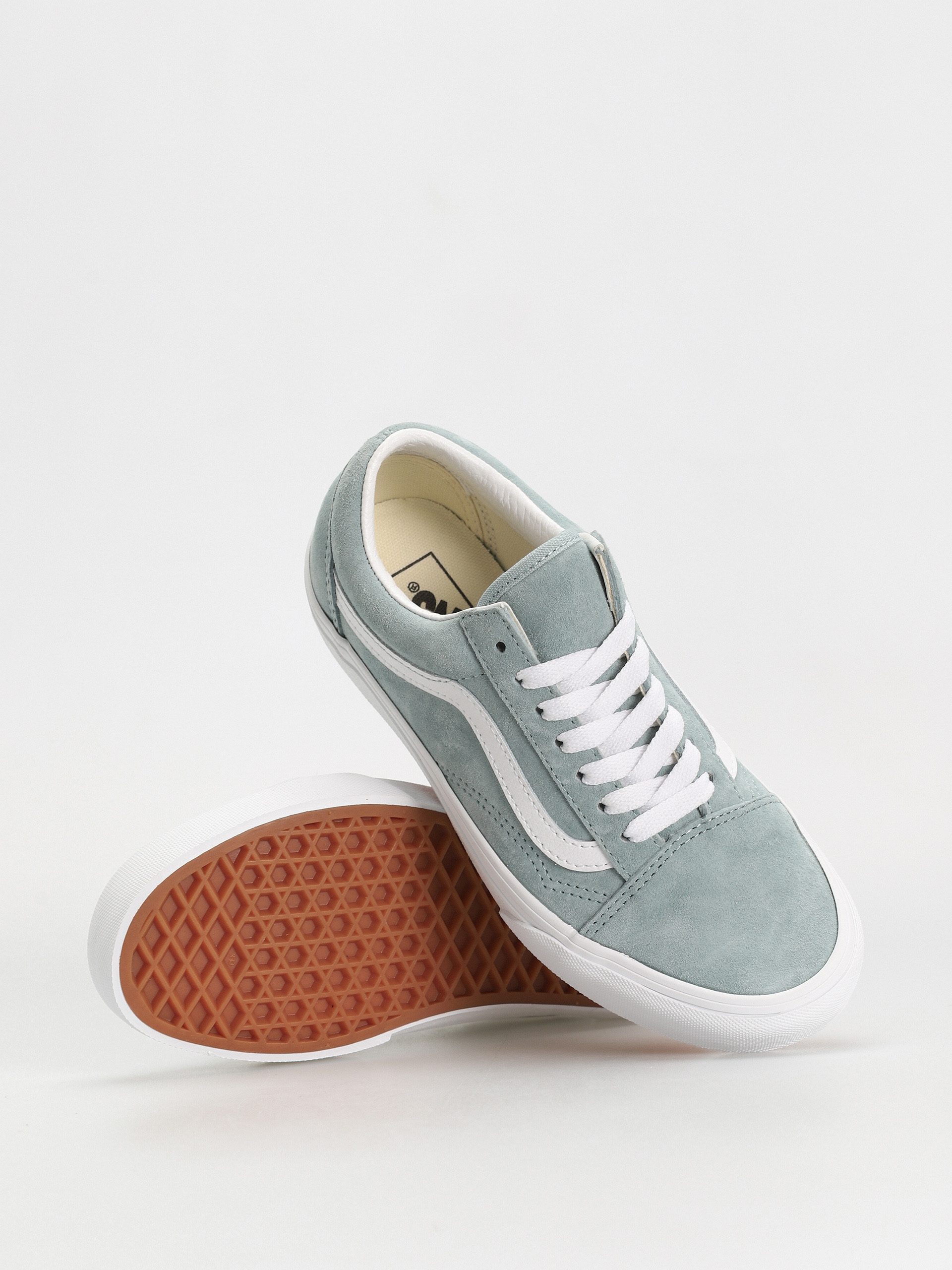 Обувки Vans Old Skool (pig suede gray mist)