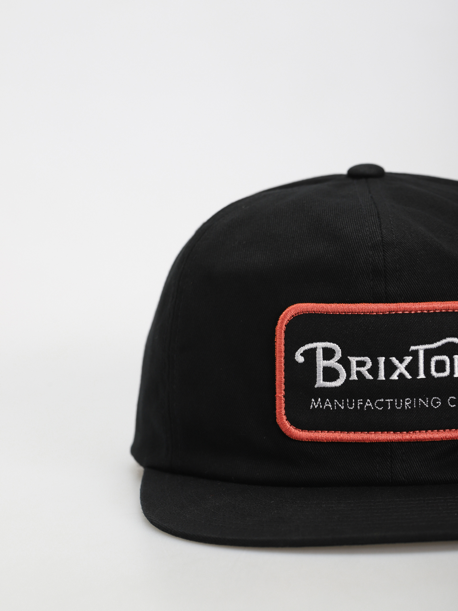 Шапка с козирка Brixton Grade Hp (black/orange/white)