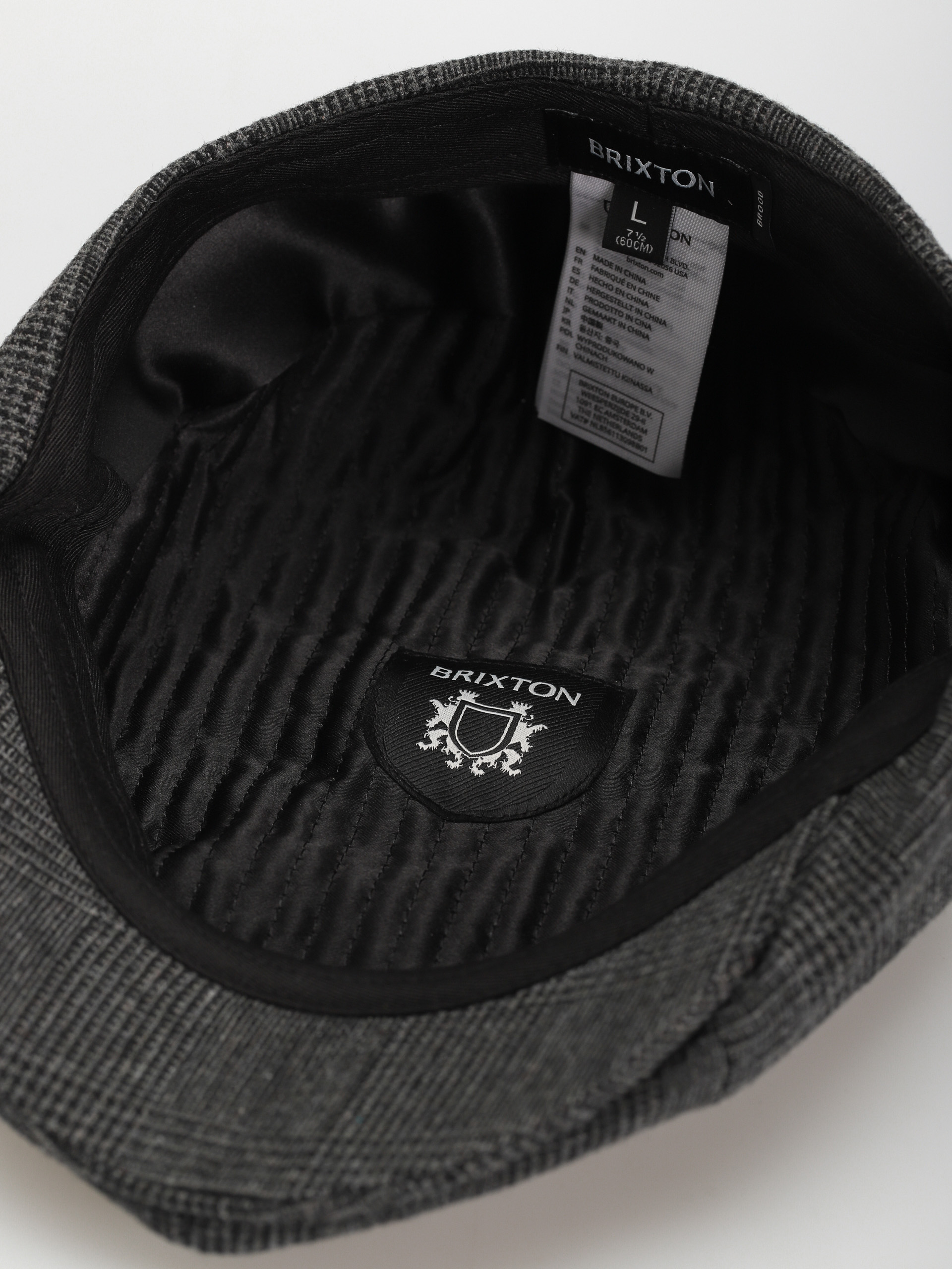 Каскет Brixton Brood Snap Cap (charcoal)