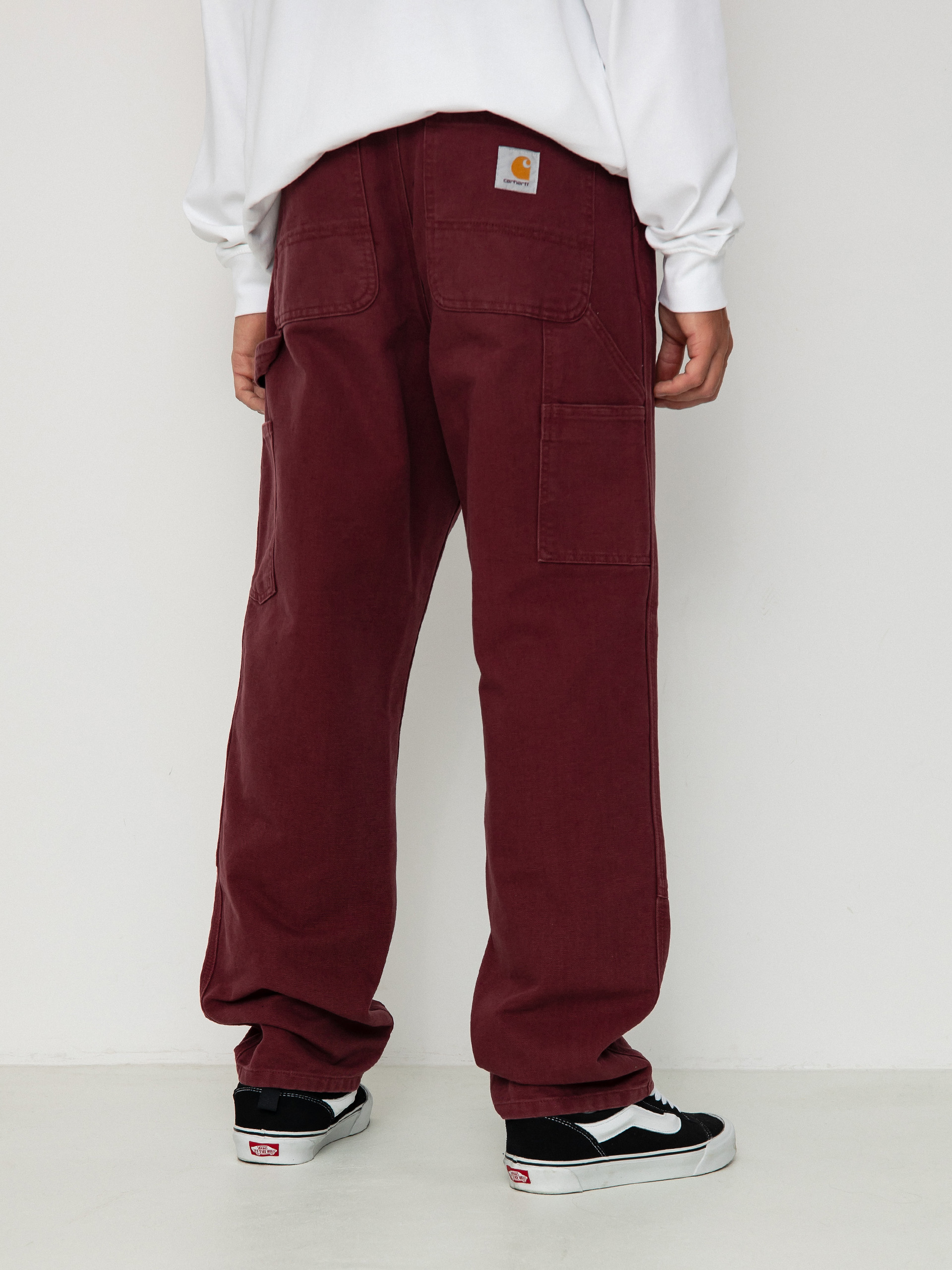 Панталони Carhartt WIP Double Knee (malbec)
