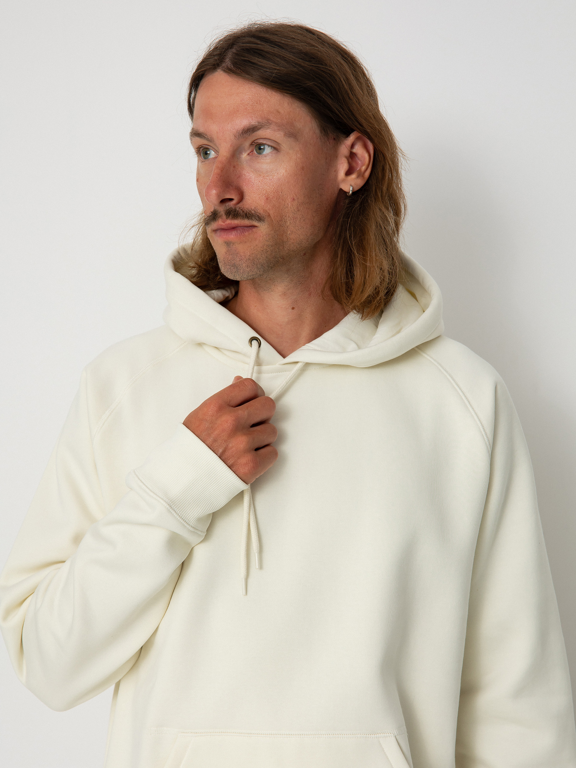 Суитшърт с качулка Carhartt WIP Chase HD (wax/gold)