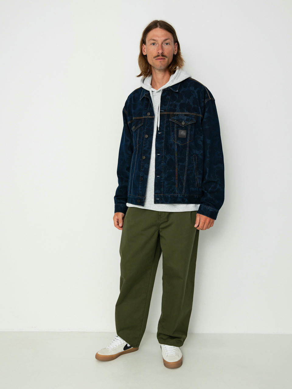 Яке Carhartt WIP Duck Helston (camo duck/blue)