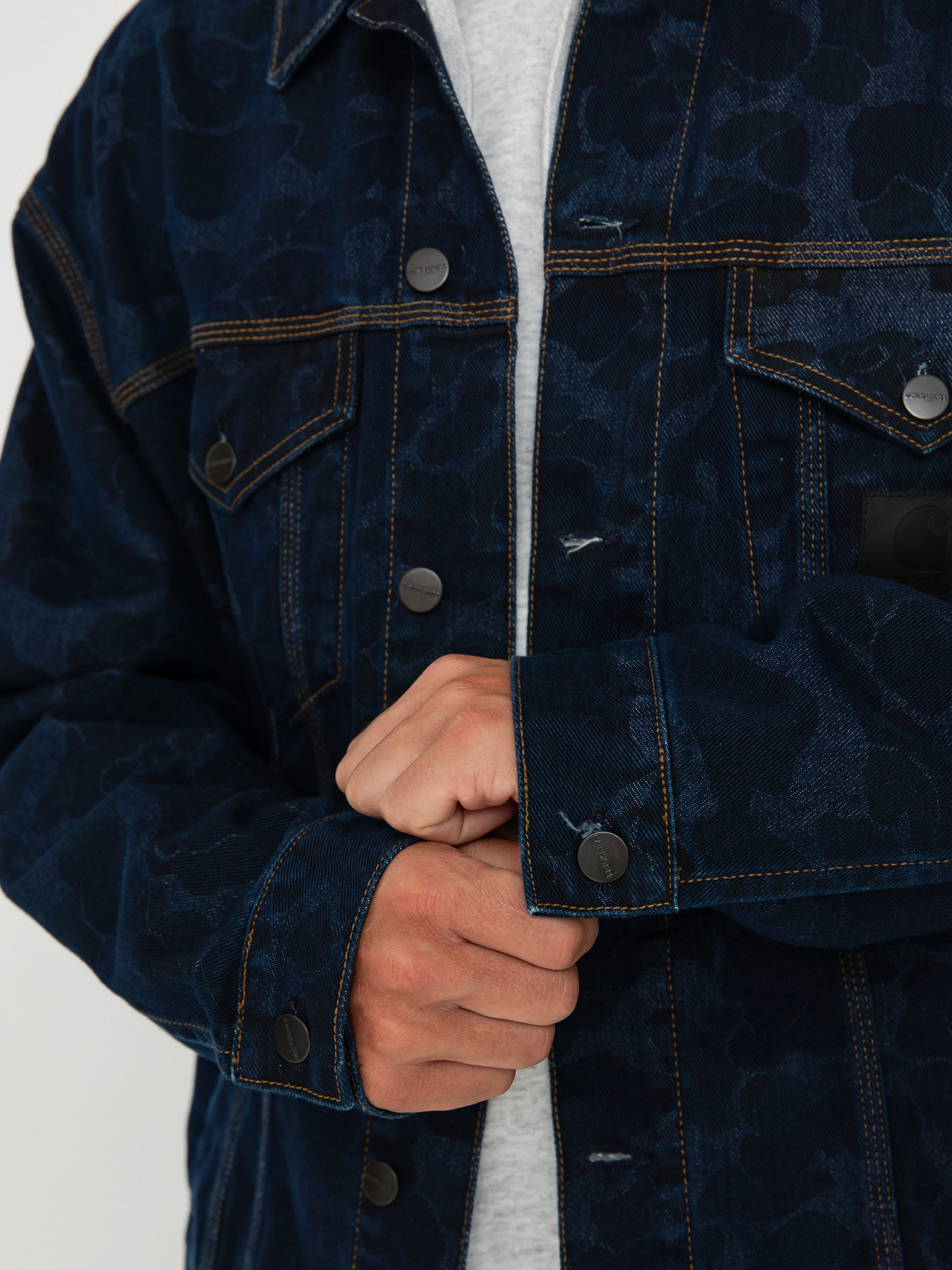 Яке Carhartt WIP Duck Helston (camo duck/blue)
