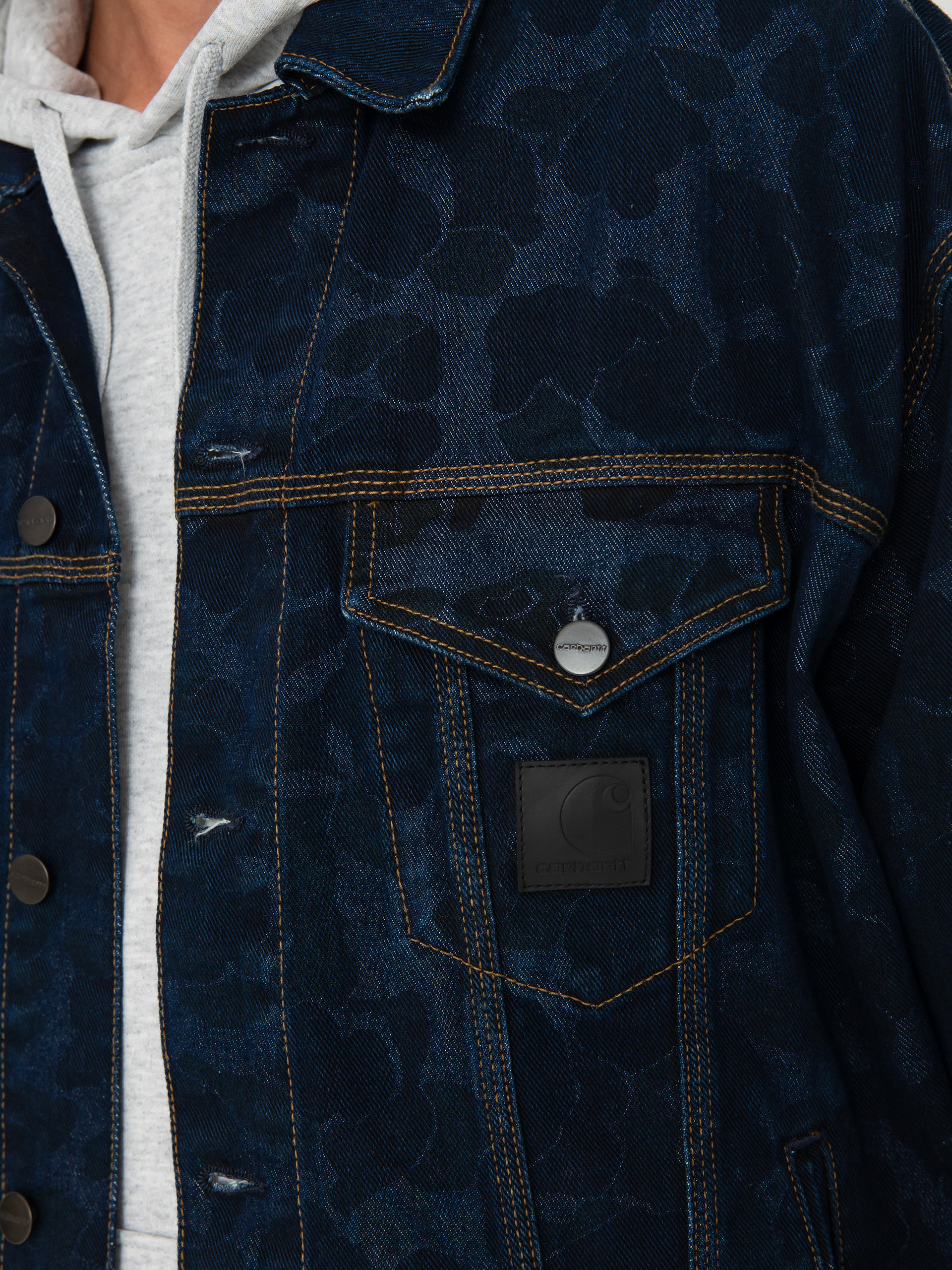 Яке Carhartt WIP Duck Helston (camo duck/blue)