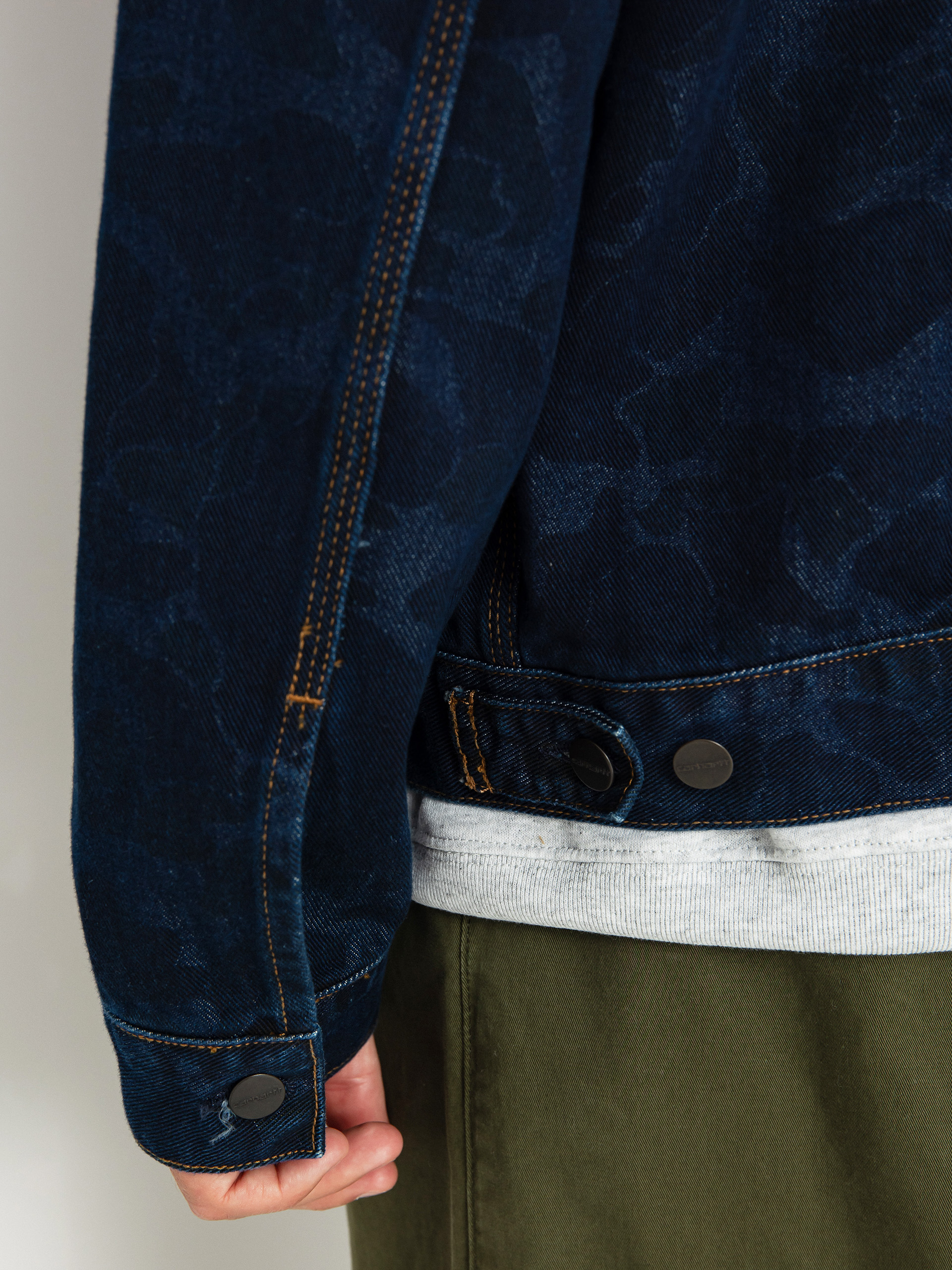 Яке Carhartt WIP Duck Helston (camo duck/blue)