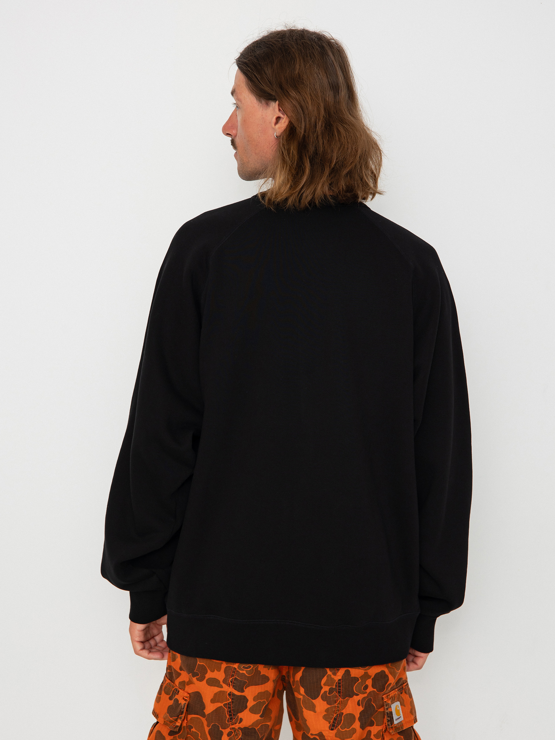 Суитшърт Carhartt WIP Lazy Duck Academy (black)