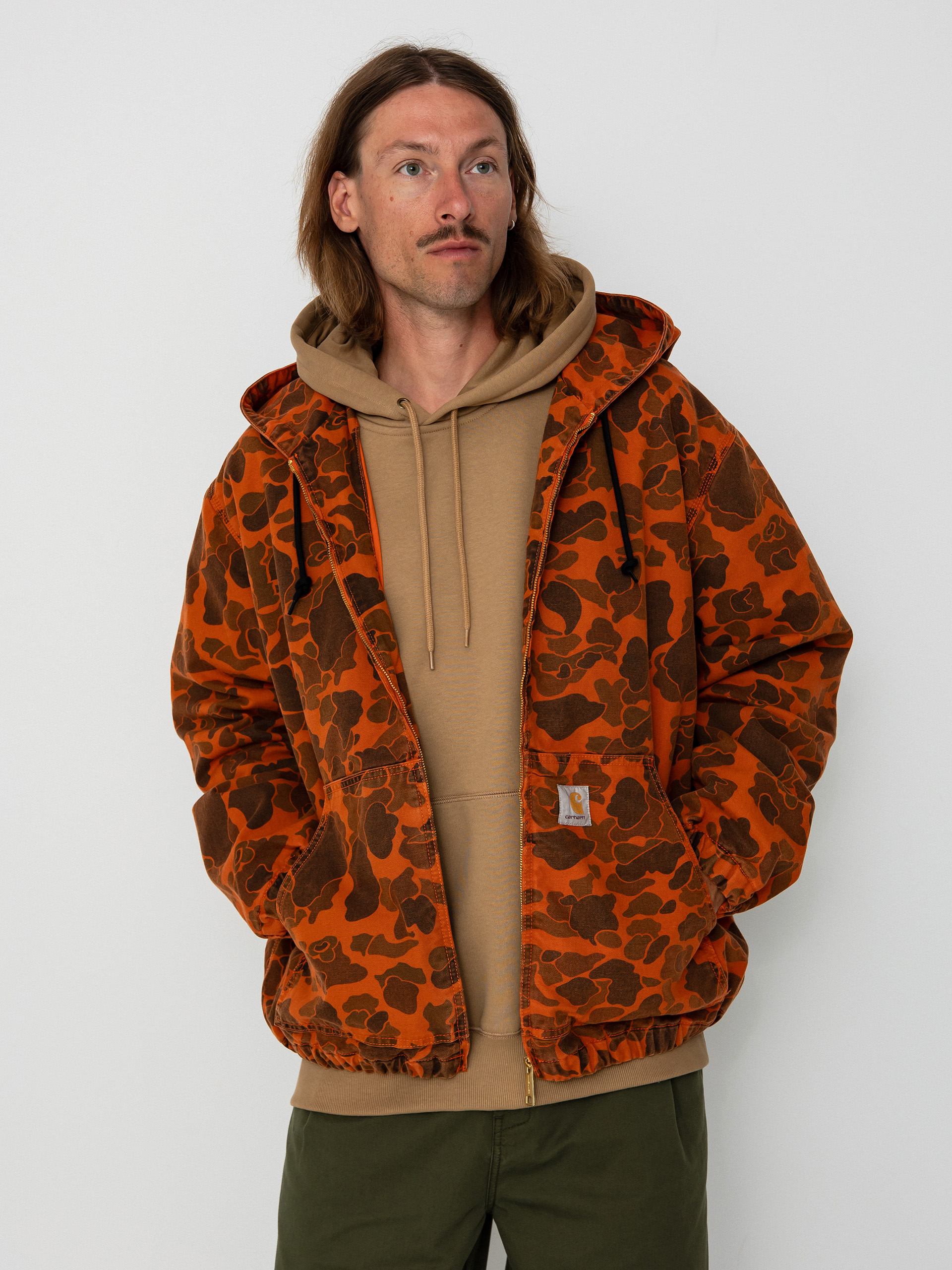 Яке Carhartt WIP Duck Active (camo duck/green/turmeric)