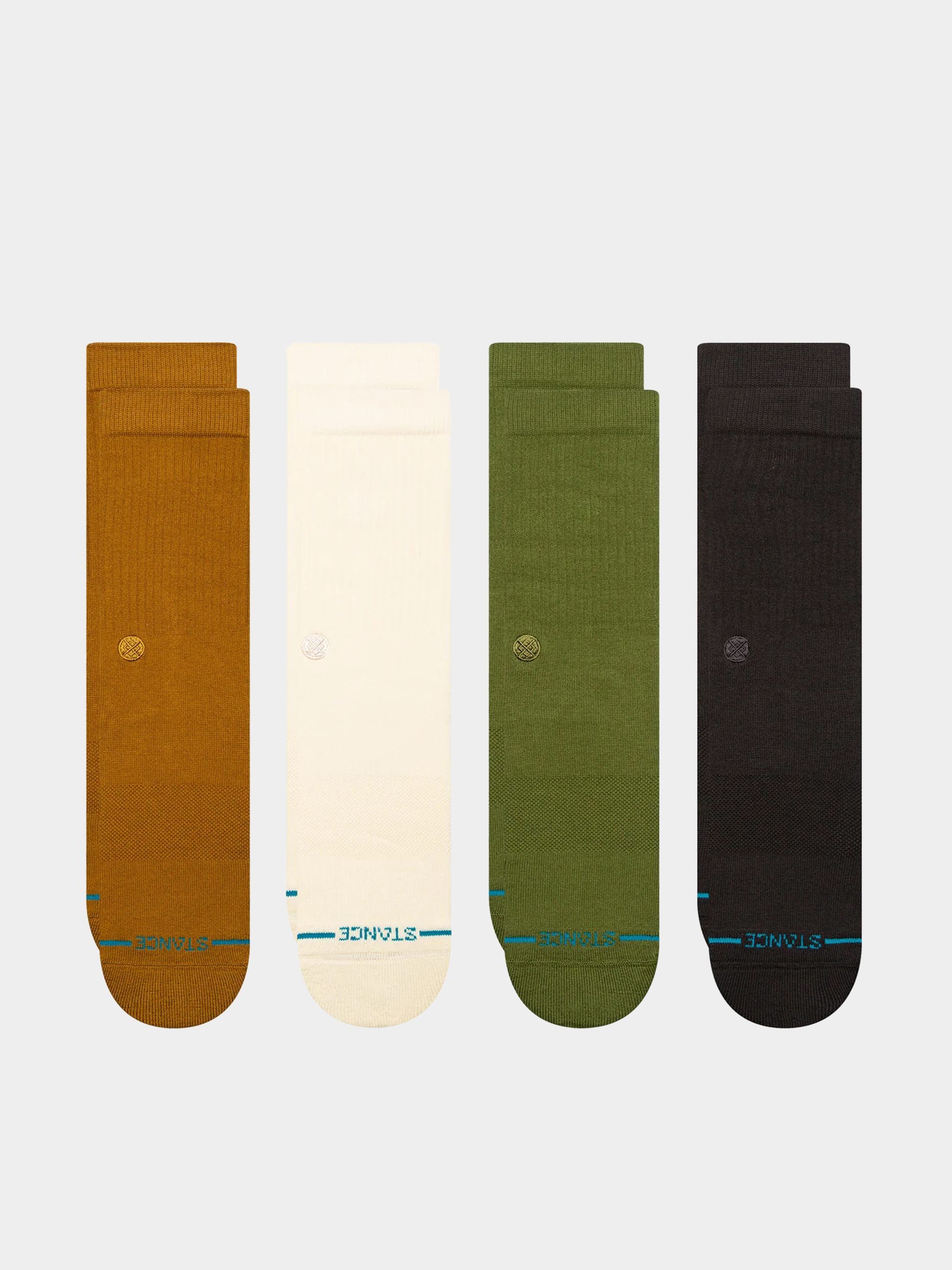 Чорапи Stance Icon Crew 4 Pack (gold)