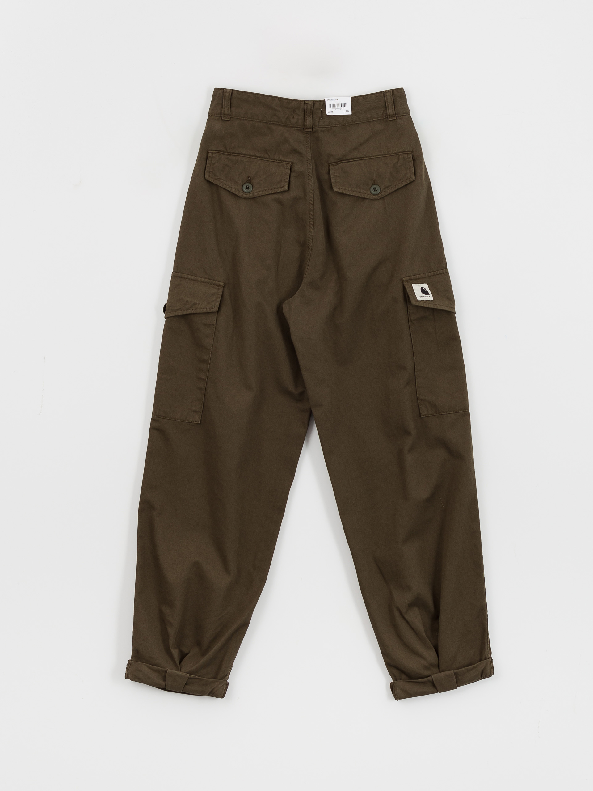 Панталони Carhartt WIP Collins Wmn (office green)