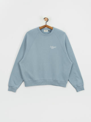 Суитшърт Carhartt WIP Signature Wmn (dusty ice/white)