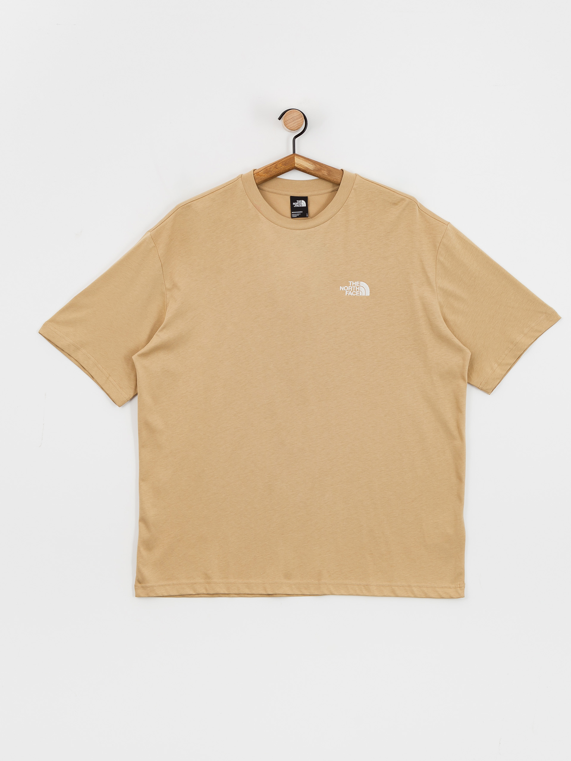 Тениска The North Face Essential Oversize (khaki stone)