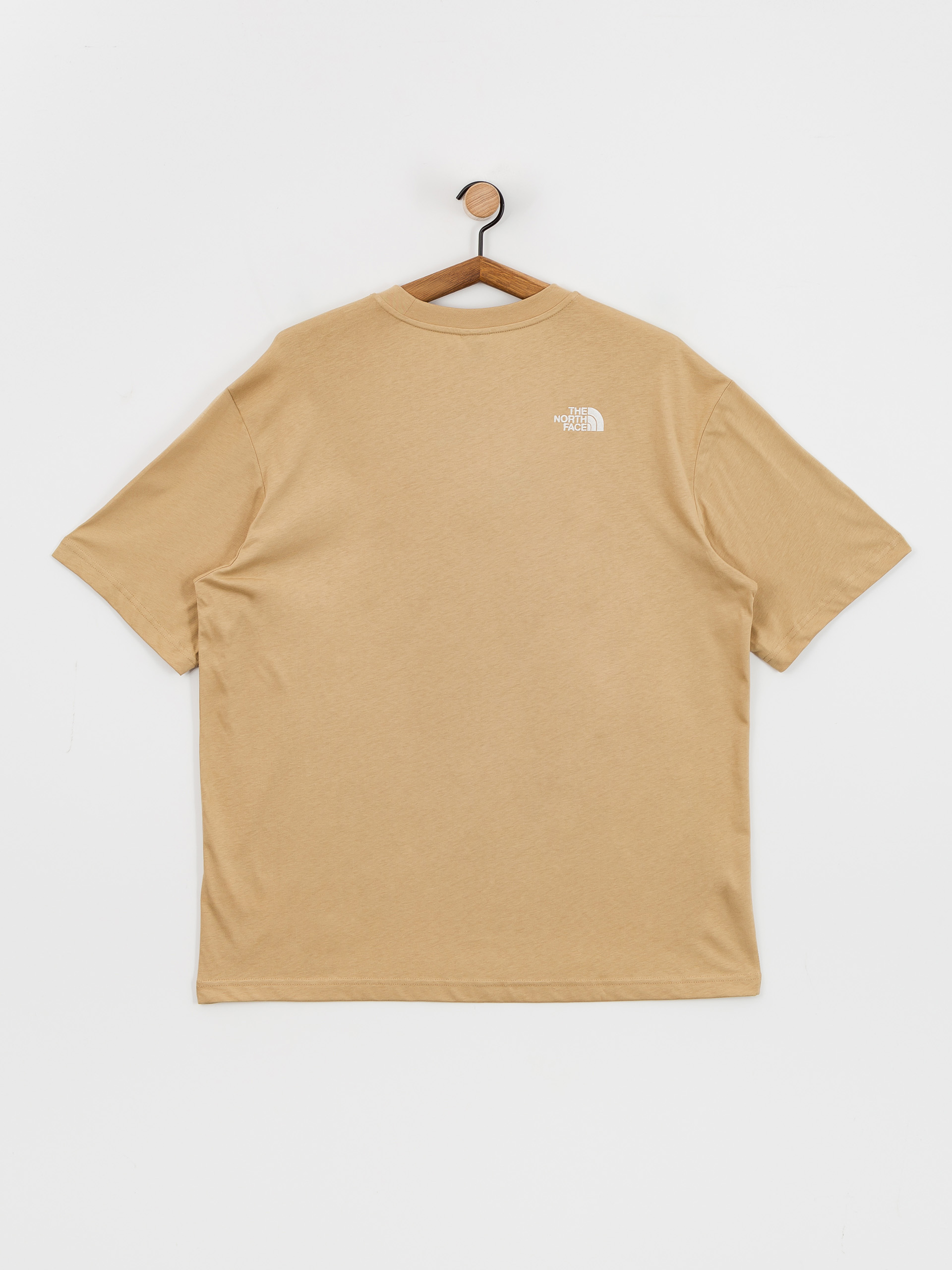 Тениска The North Face Essential Oversize (khaki stone)