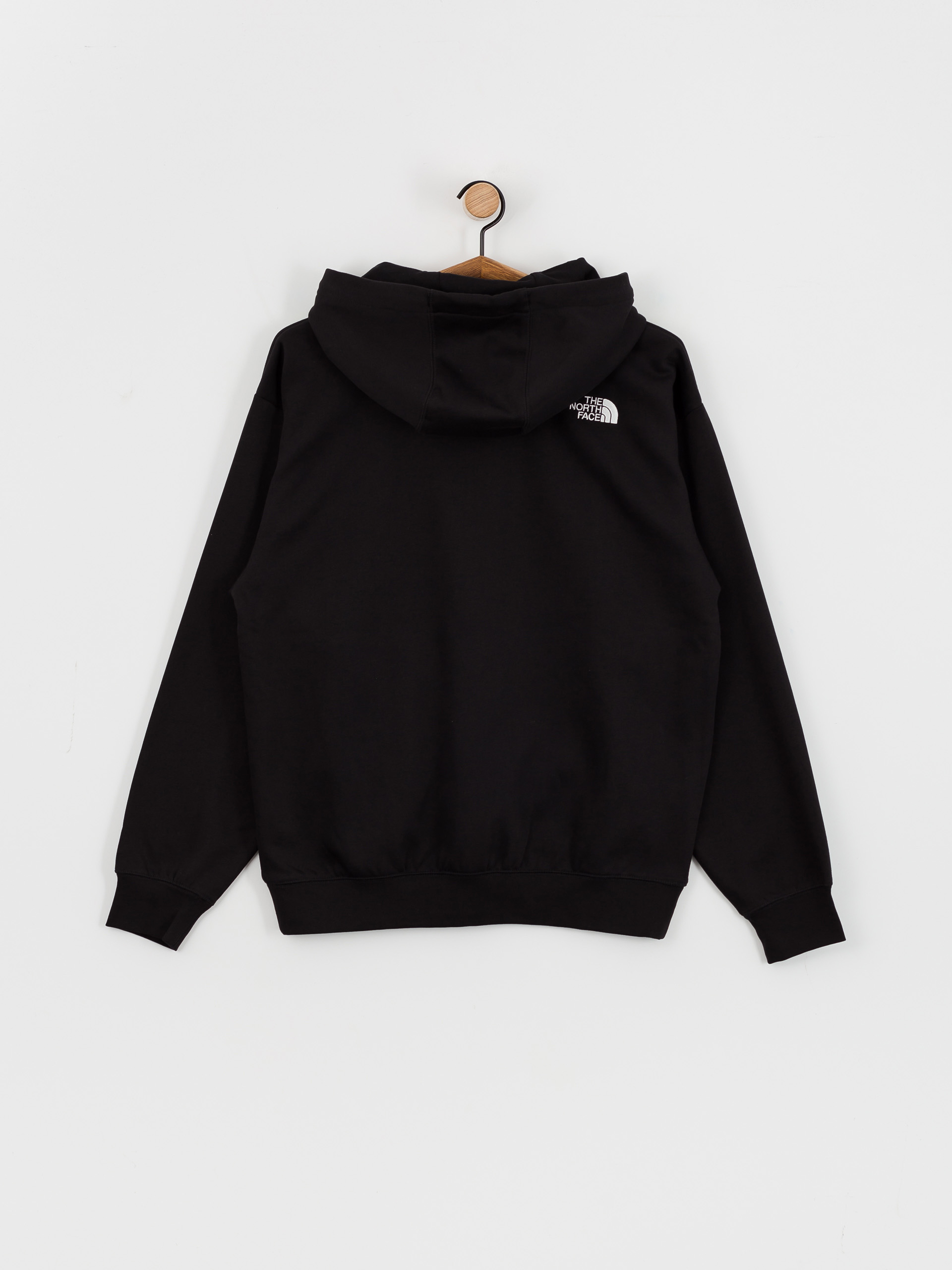Суитшърт с качулка The North Face Essential Oversize HD Wmn (tnf black)
