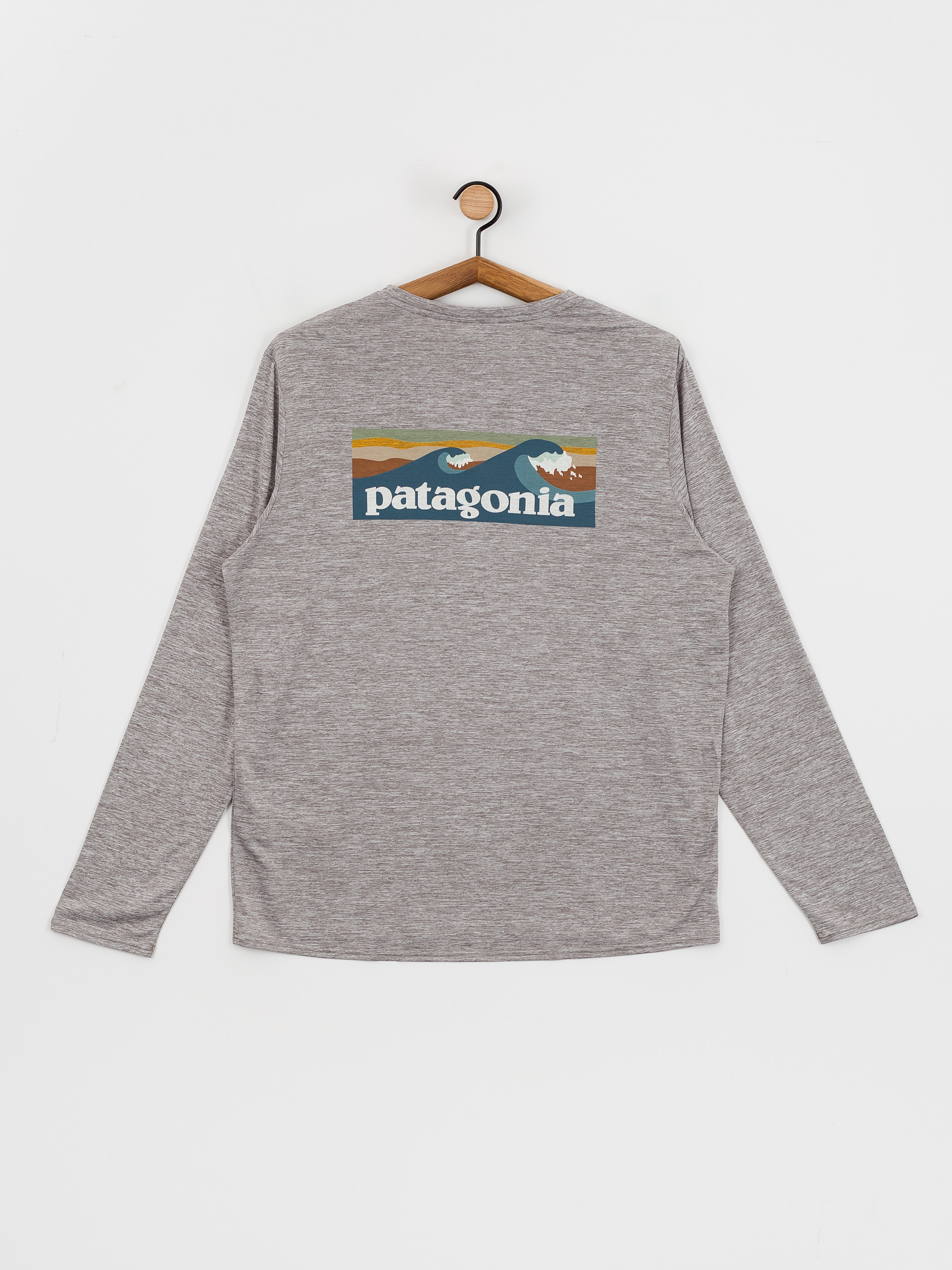 Блуза Patagonia Cap Cool Daily Graphic Waters (boardshort logo abalone blue feather grey)