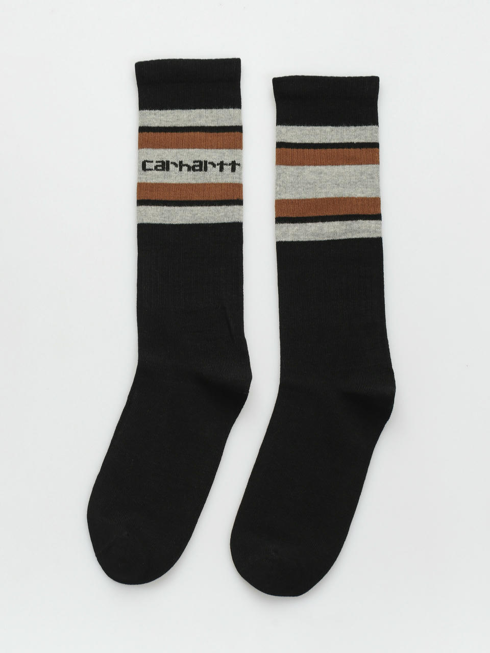 Чорапи Carhartt WIP Connors (black/grey heather/hamilton brown)