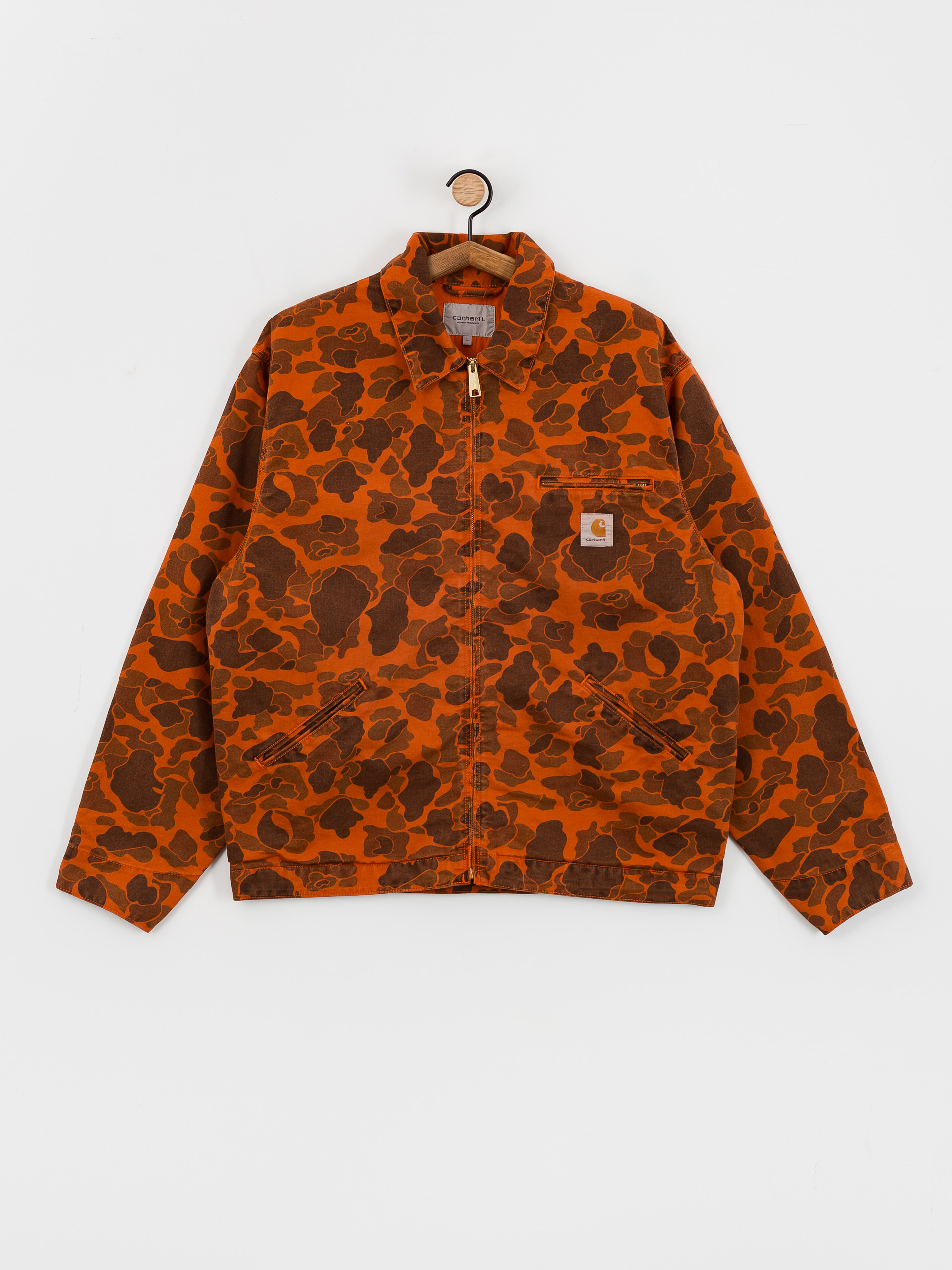 Яке Carhartt WIP Duck Detroit (camo duck/green/turmeric)