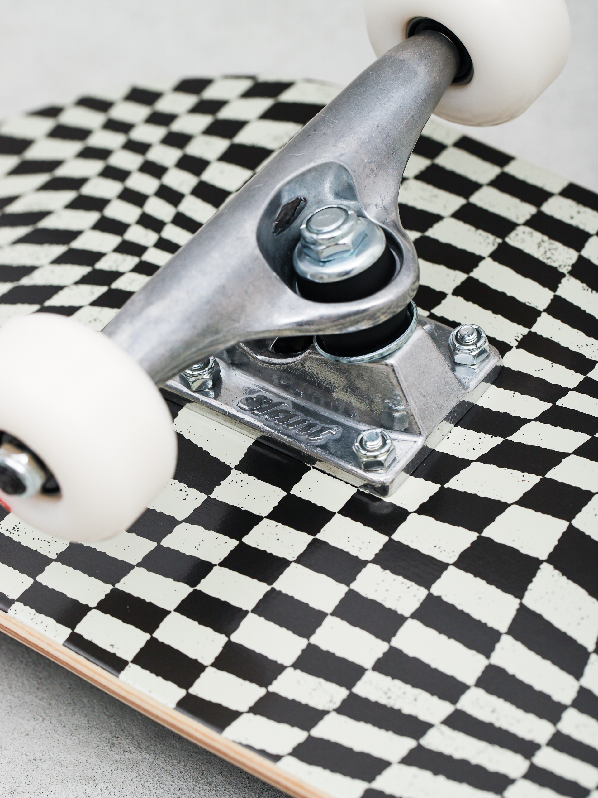 Скейтборд Globe G0 Checked Out (black/off white)