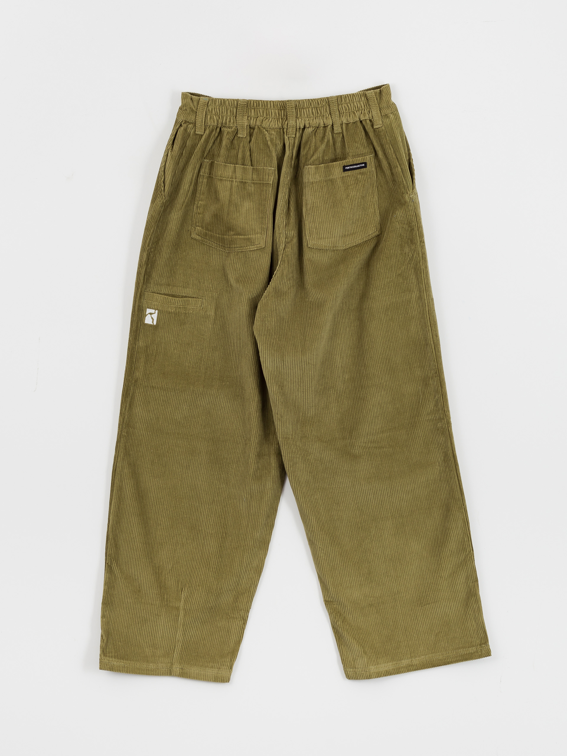 Панталони Poetic Collective Ballon (olive green corduroy)
