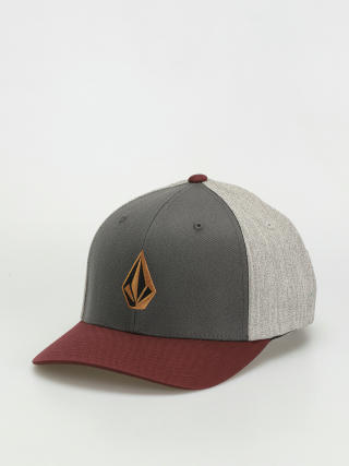 Шапка с козирка Volcom Full Stone Hthr Flexfit (merlot)