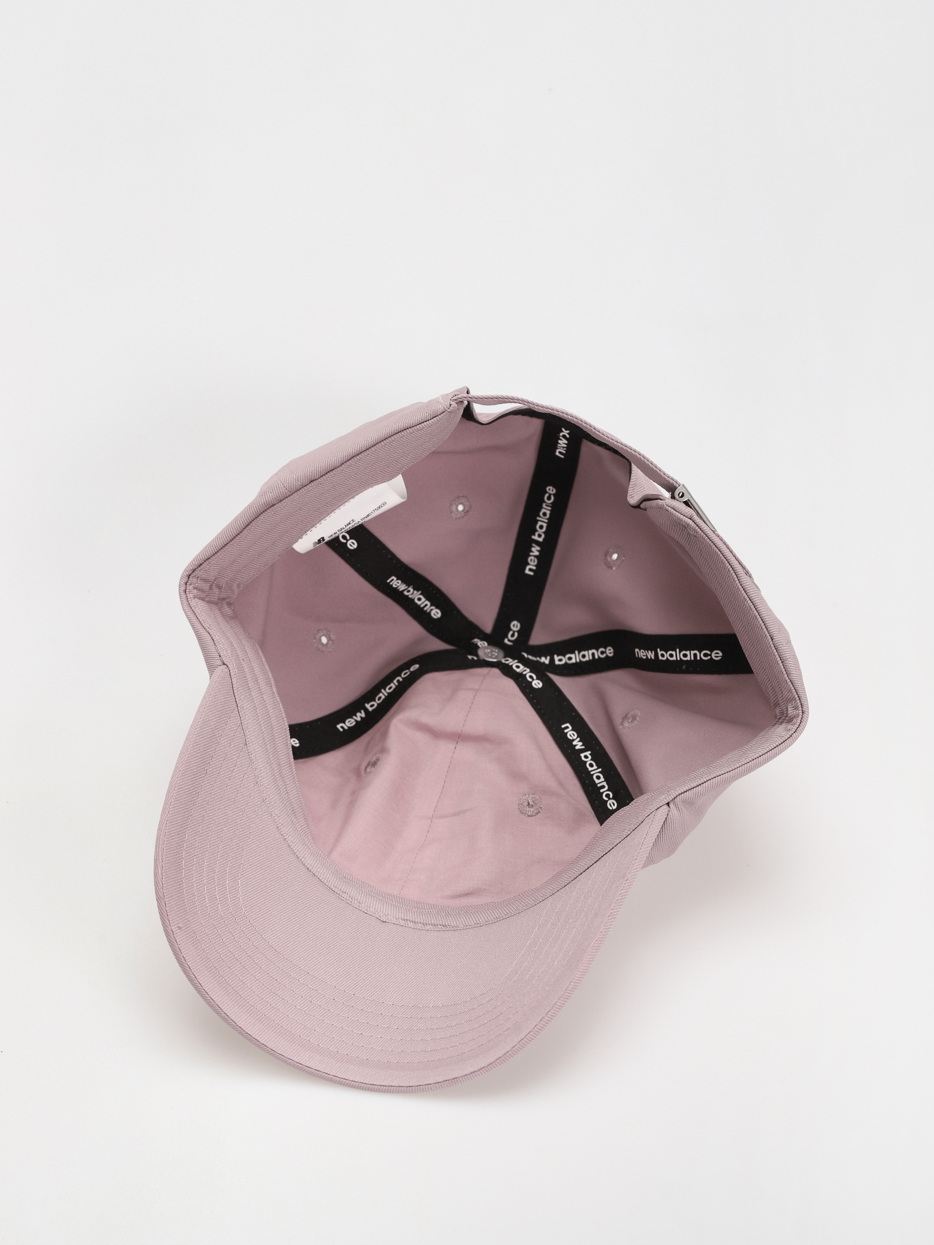 Шапка с козирка New Balance 6 Panel Linear Logo (icewine)