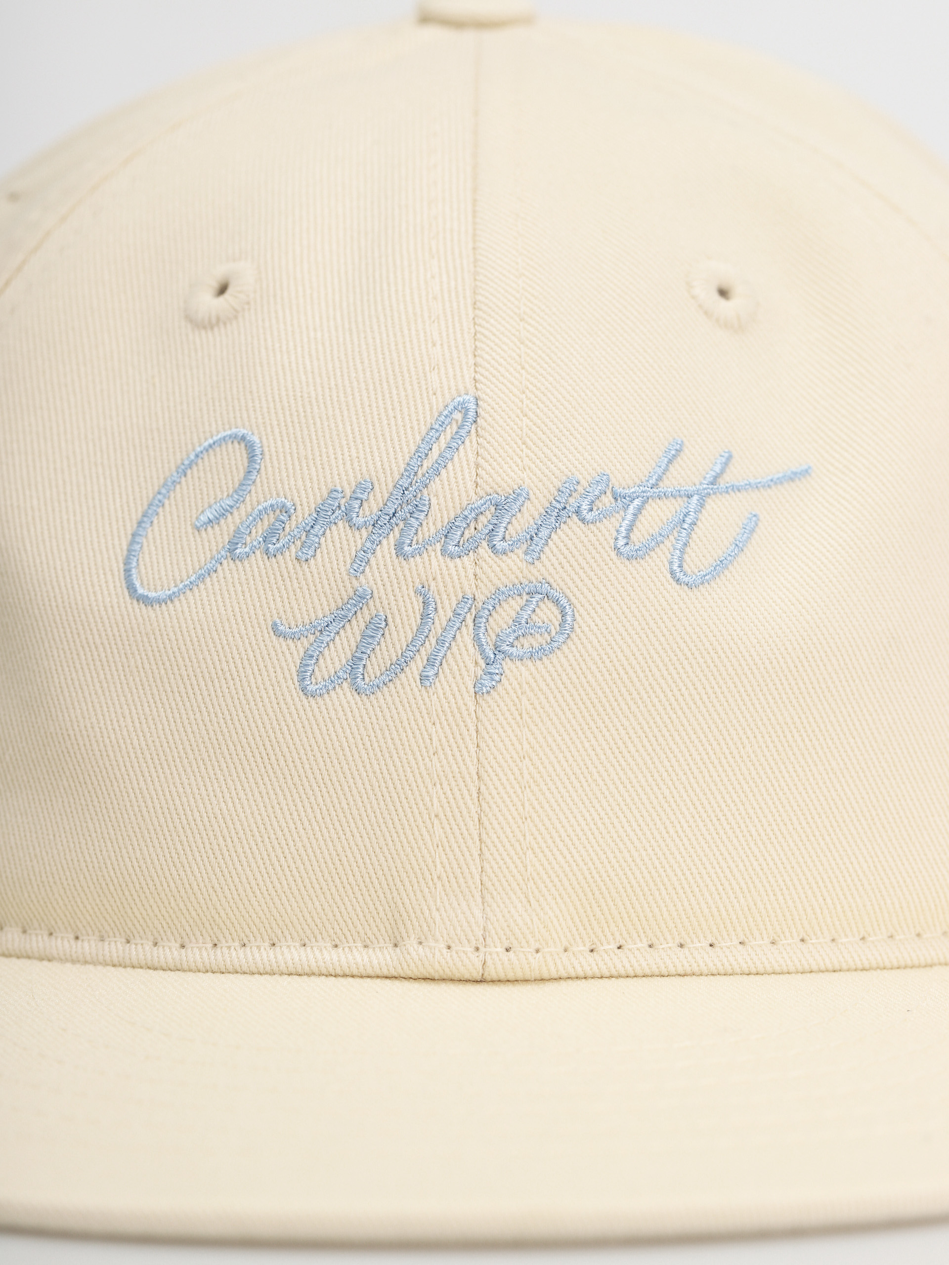 Шапка с козирка Carhartt WIP Signature (natural/dusty ice)