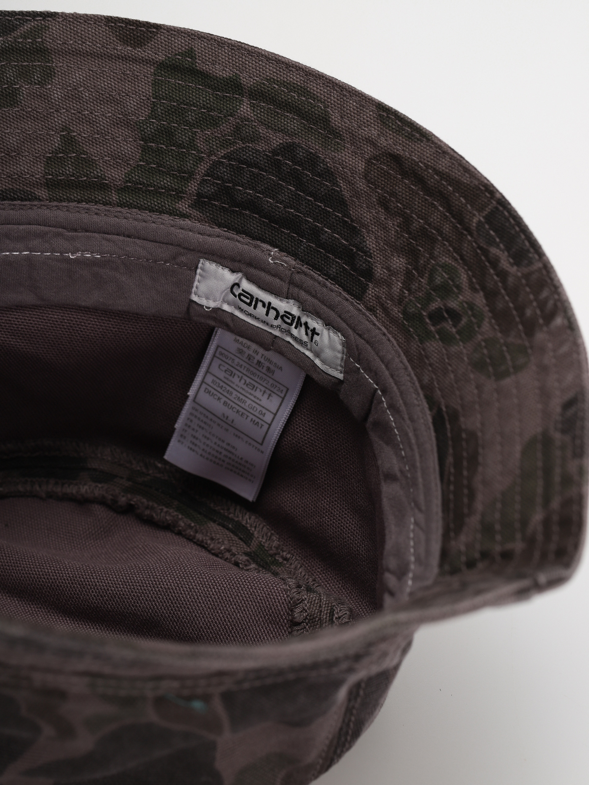 Шапка с периферия Carhartt WIP Duck Bucket (camo duck/green/graphite)